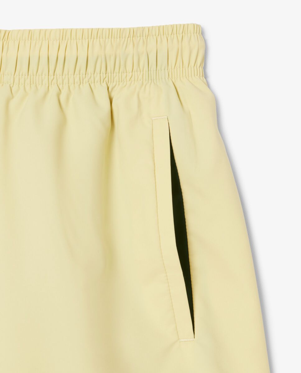 Bañadores boxer de hombre de poliéster - Lacoste - Amarillo Amarillo-5