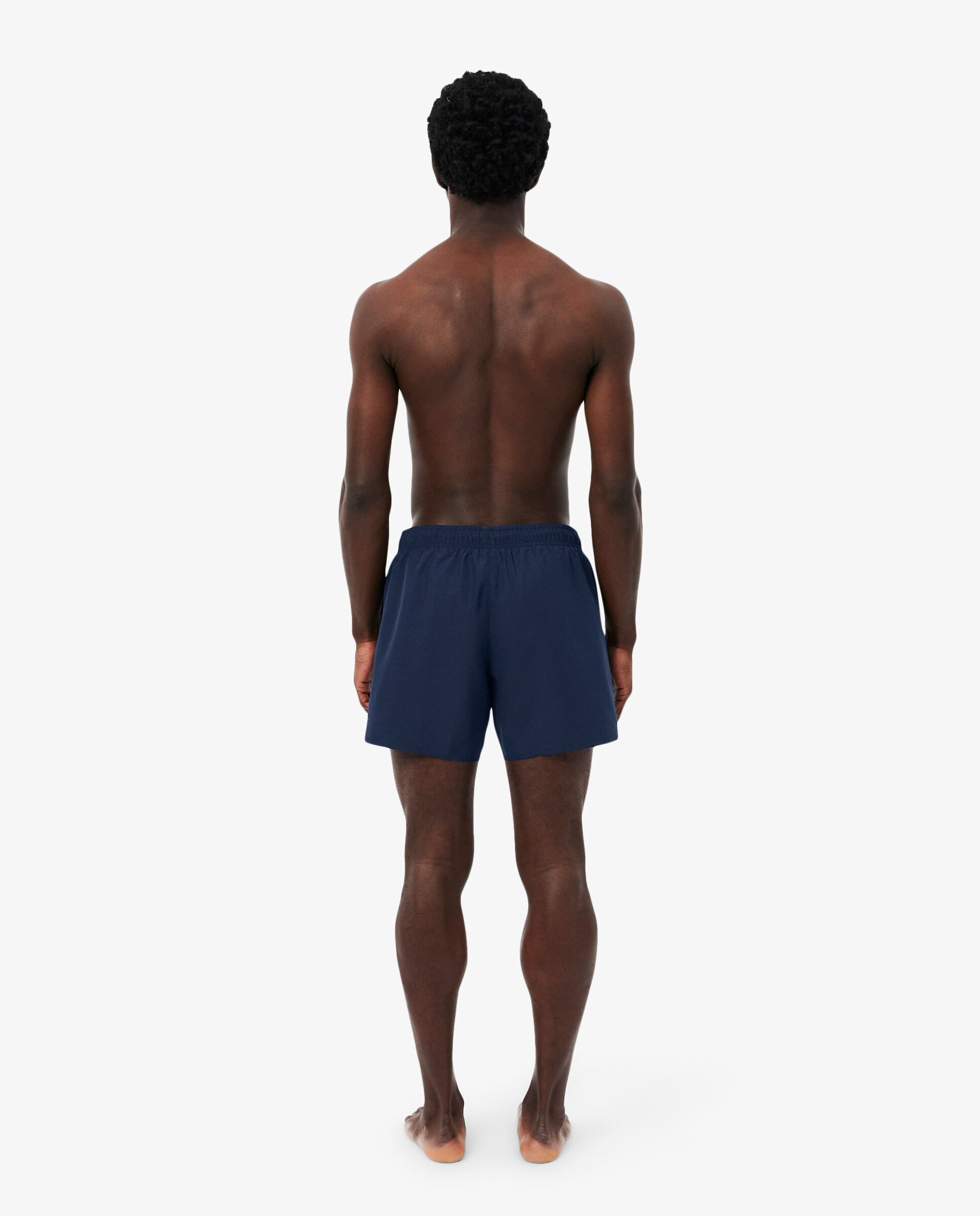 Bañadores boxer de hombre de poliéster - Lacoste - Azul marino Azul marino-2
