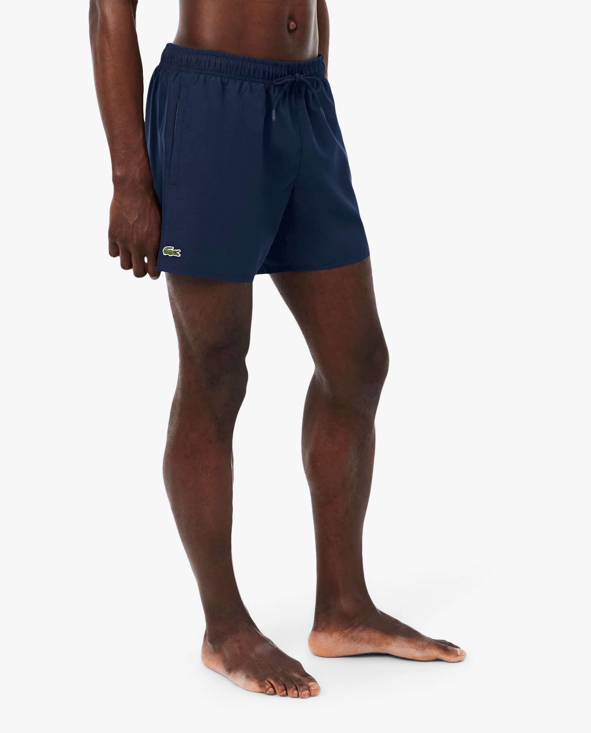 Bañadores boxer de hombre de poliéster - Lacoste - Azul marino Azul marino-3