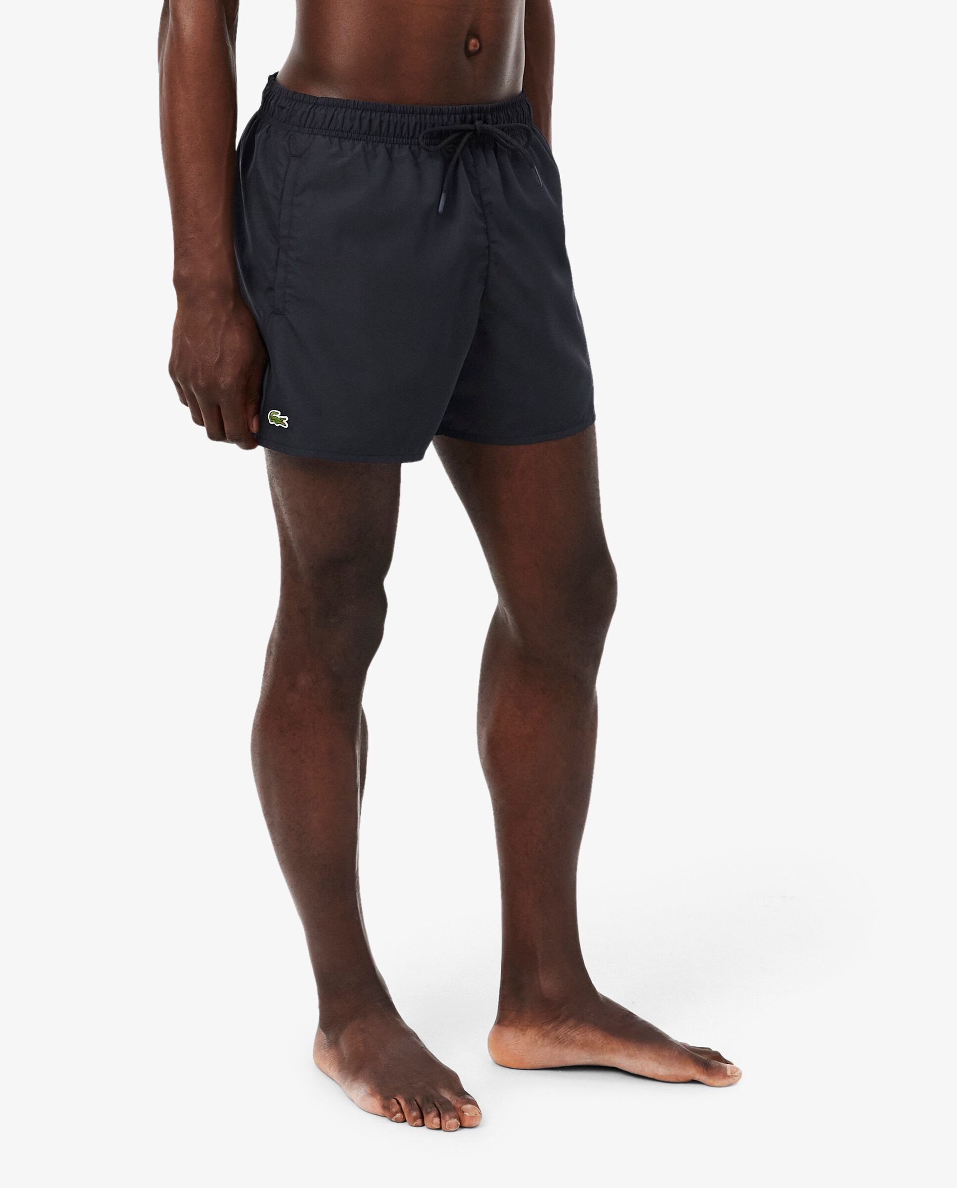 Bañadores boxer de hombre de poliéster - Lacoste - Negro Negro-3