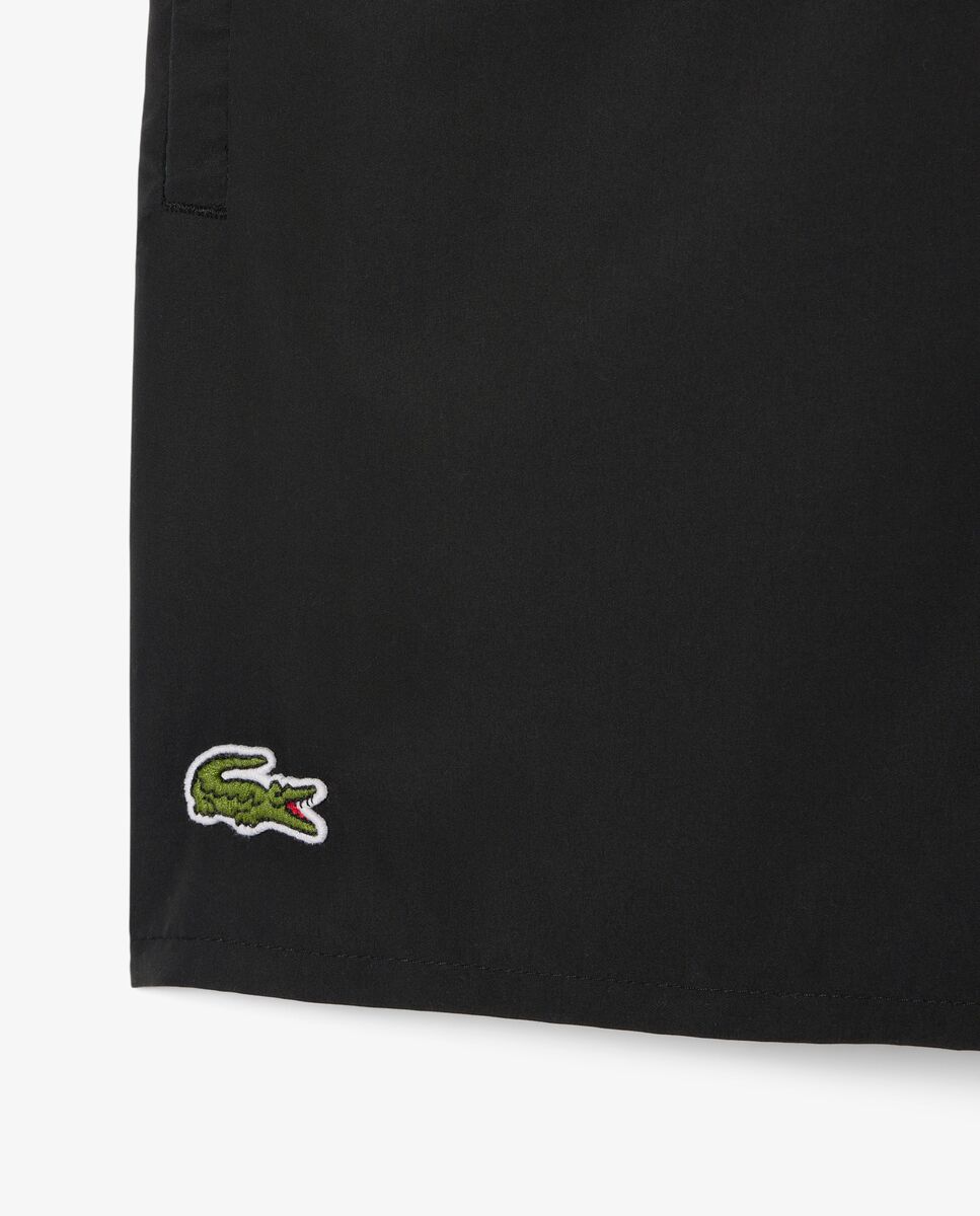 Bañadores boxer de hombre de poliéster - Lacoste - Negro Negro-5