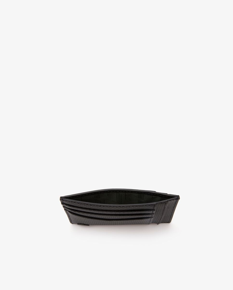 Tarjetero de hombre de piel chantaco en - Lacoste - Negro Negro-2