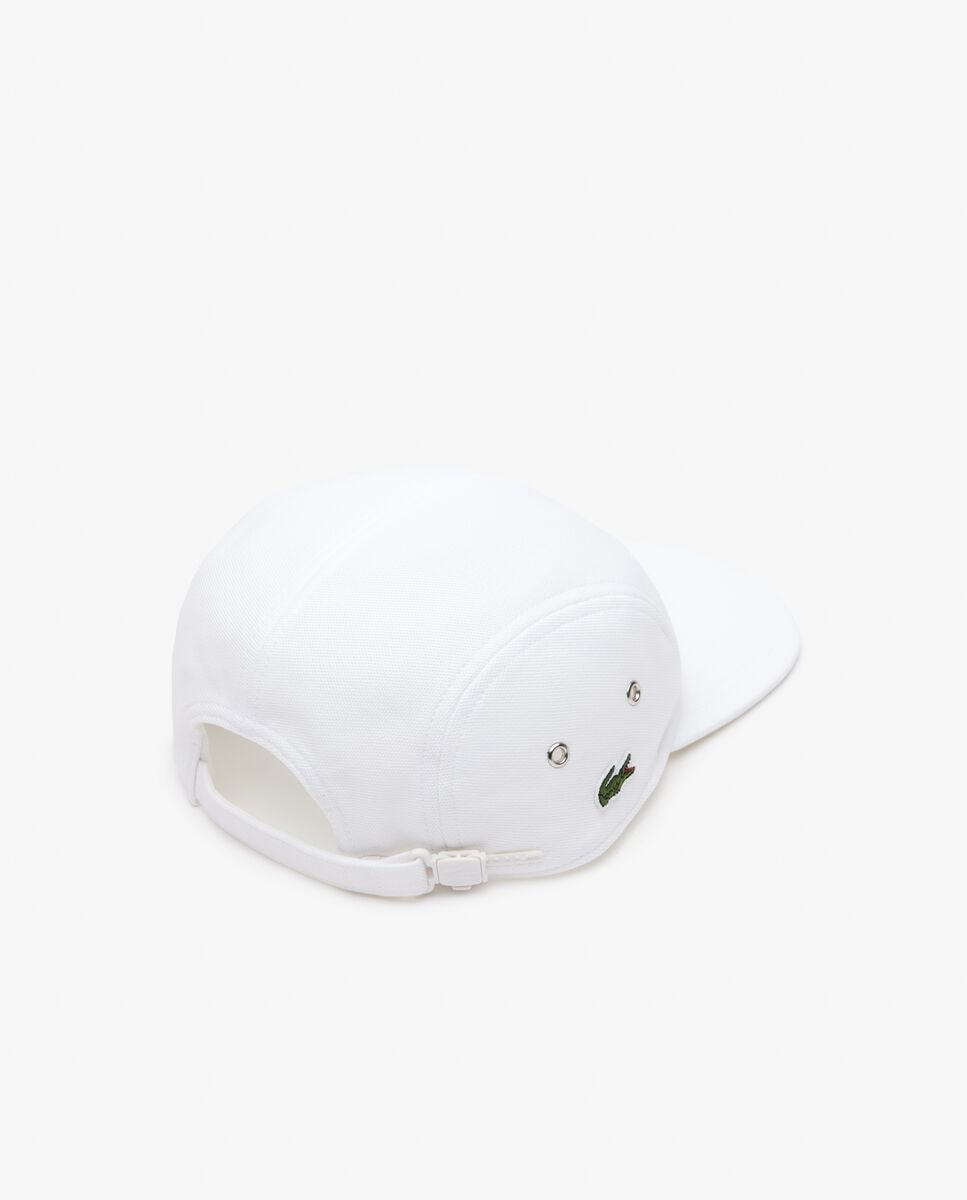 Gorra unisex de jockey de piqué - Blanco Blanco-2
