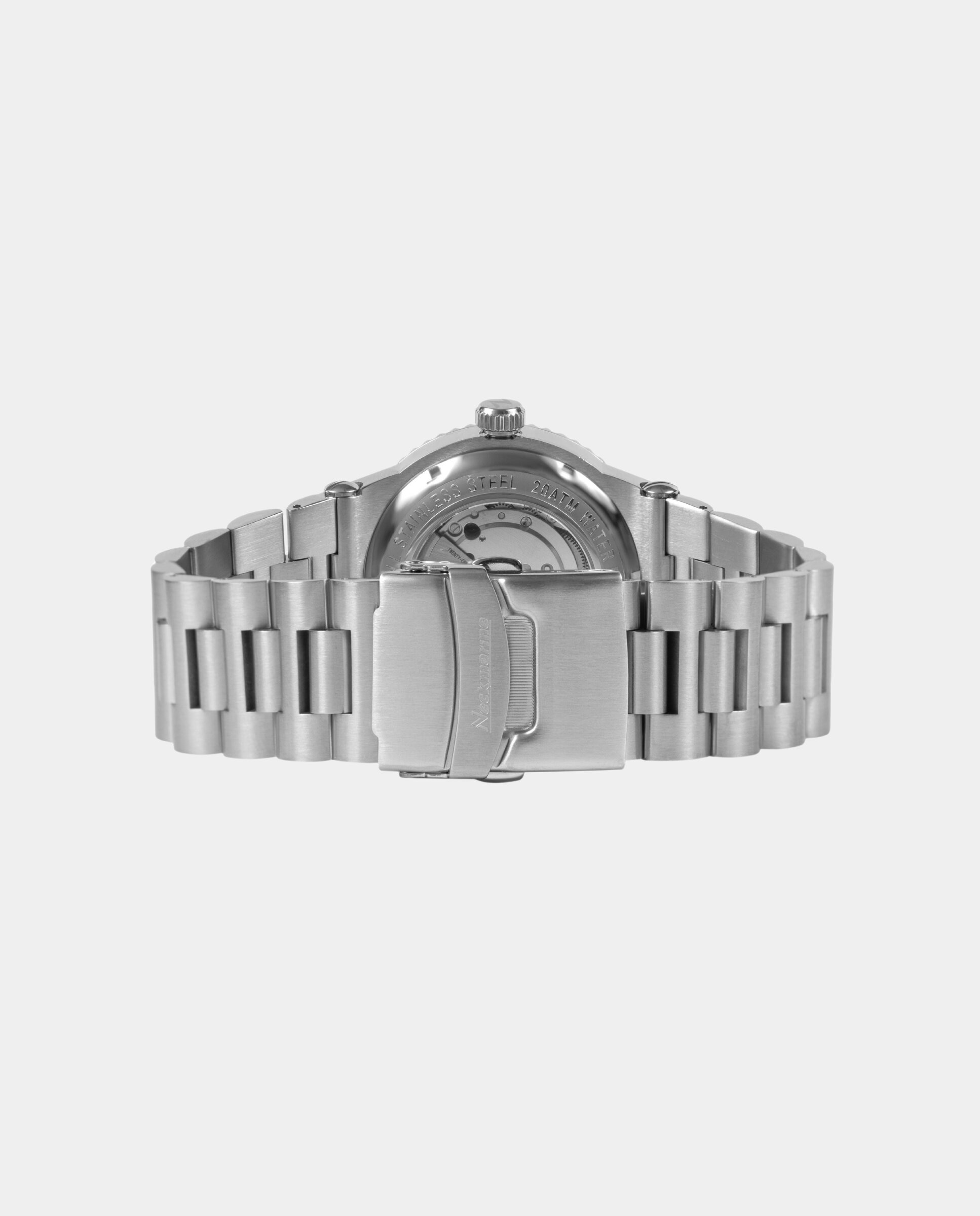 Reloj de mujer aquamatic automático de acero inoxidable - Neckmarine - Azul Azul-3