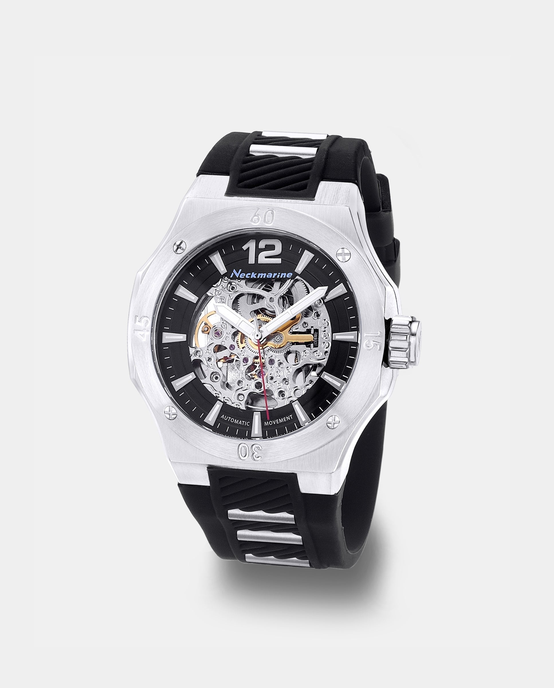Reloj de hombre aquamatic automático de caucho - Neckmarine - Multicolor Multicolor-2