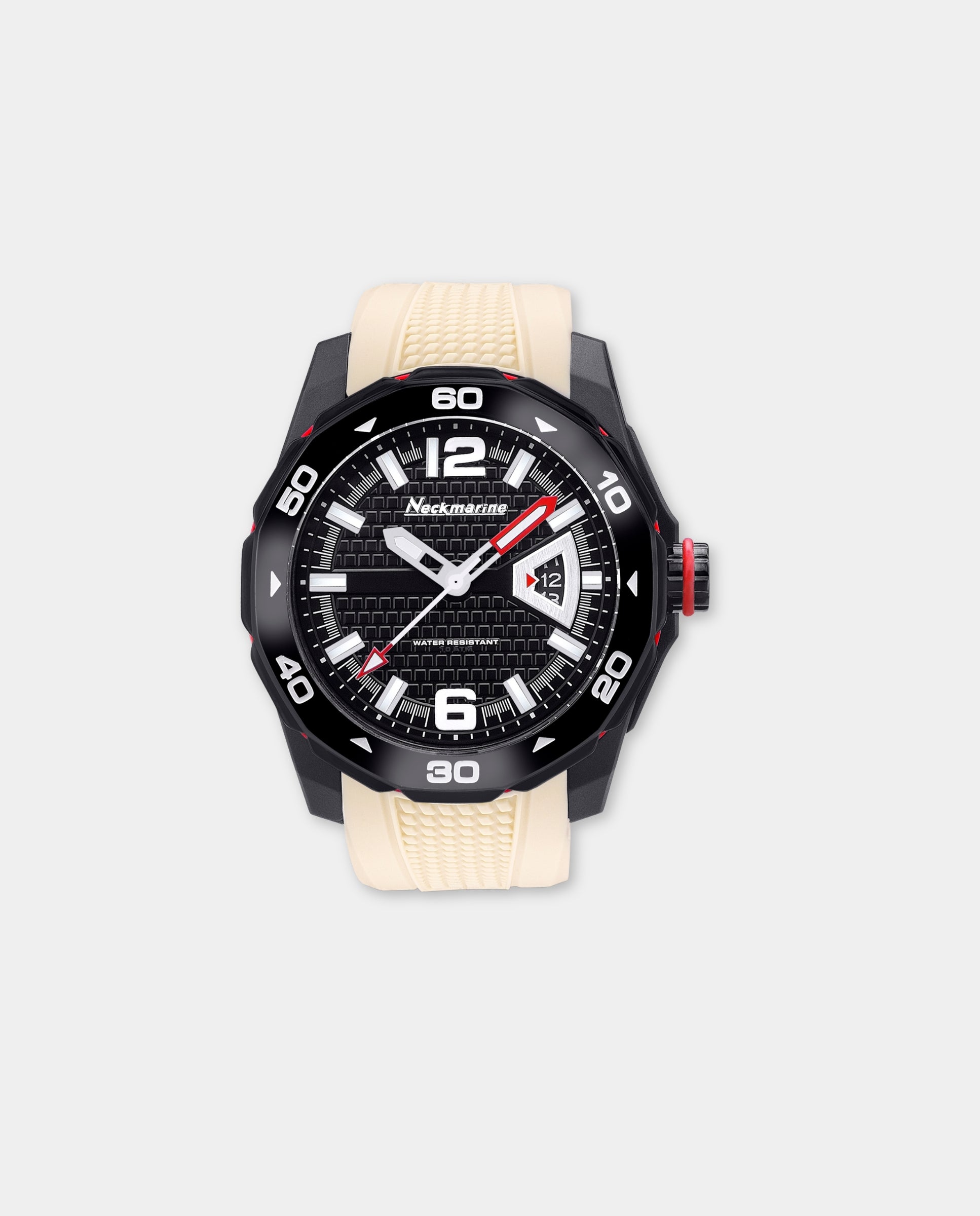 Reloj de hombre x_treme cuarzo de caucho - Neckmarine - Negro Negro-1