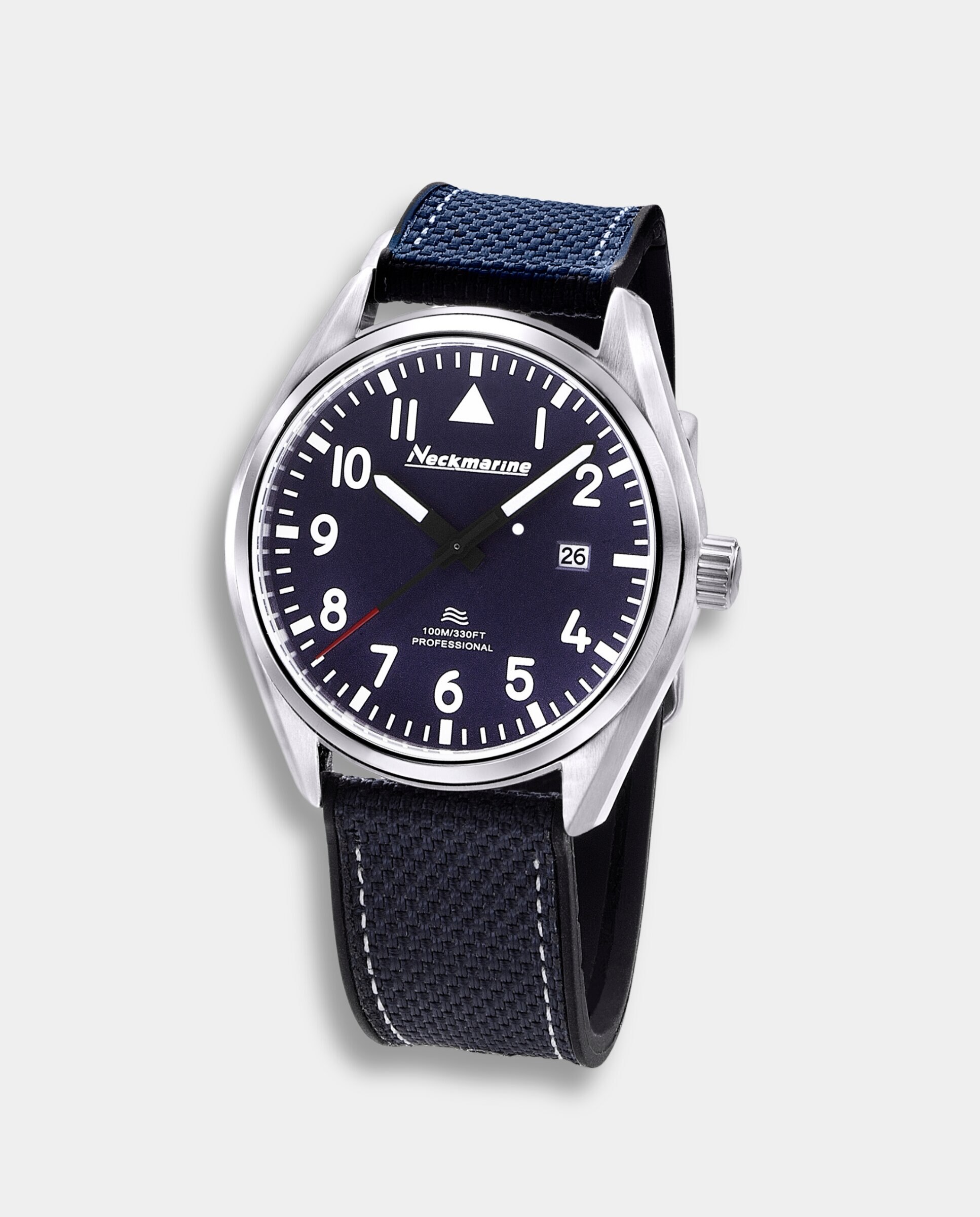 Reloj de hombre offshore cuarzo de caucho - Neckmarine - Azul Azul-2