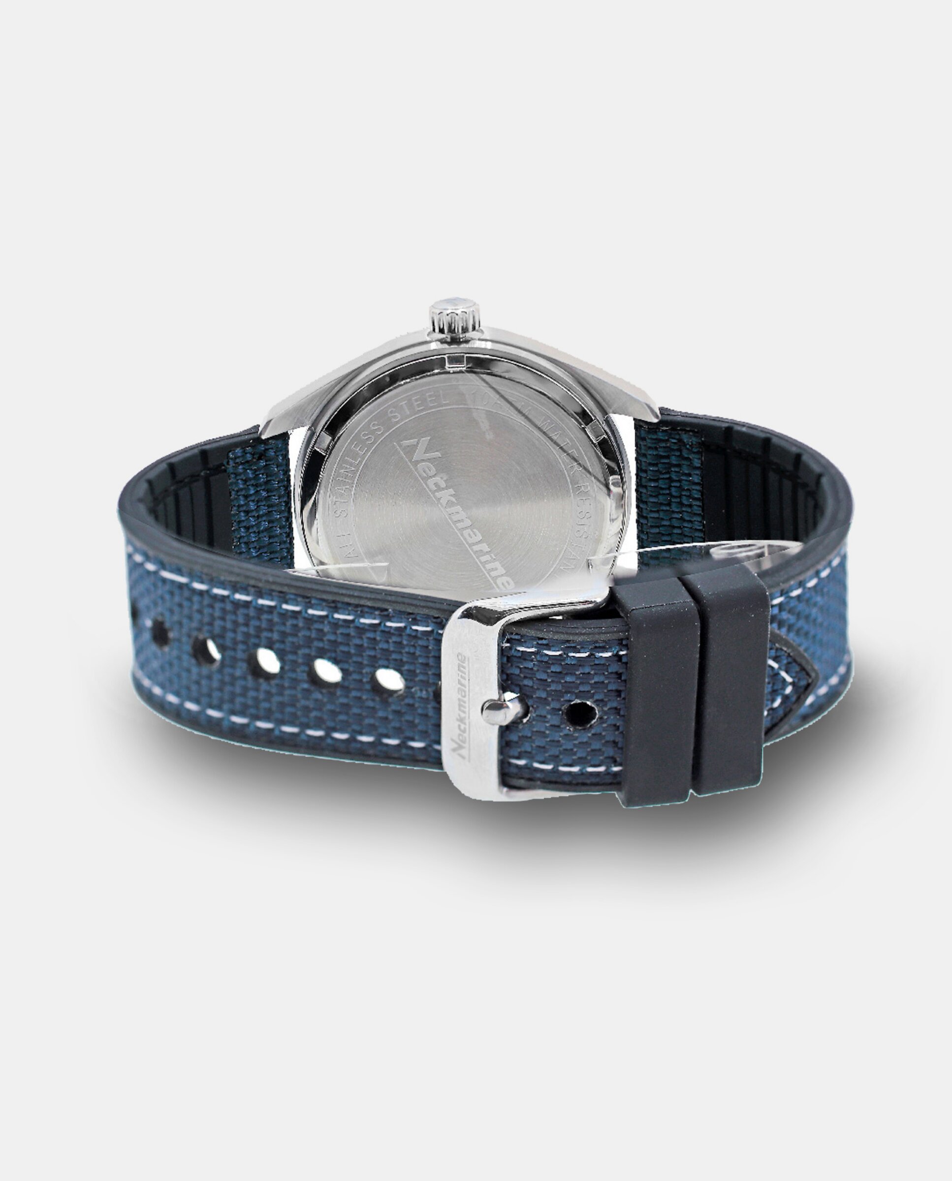 Reloj de hombre offshore cuarzo de caucho - Neckmarine - Azul Azul-6