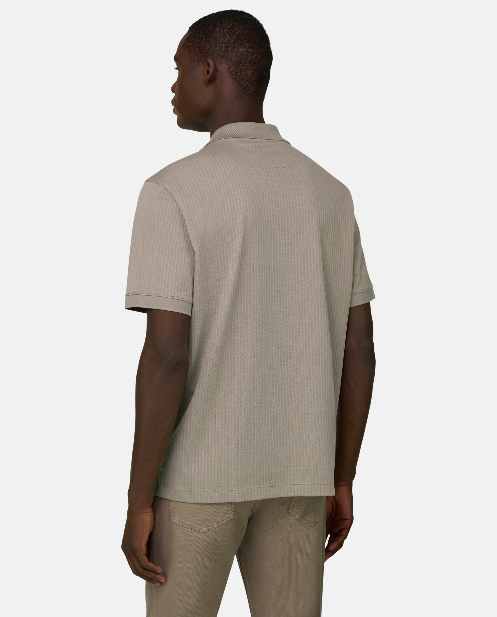 Polo de algodón pima jacquard - Boggi Milano - Topo Topo-3