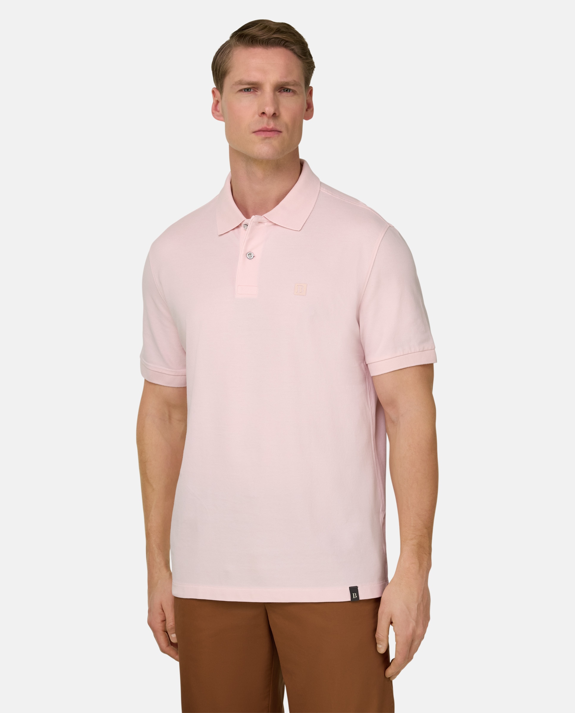 Boggi Milano - Polo de piqué de algodón regular fit.