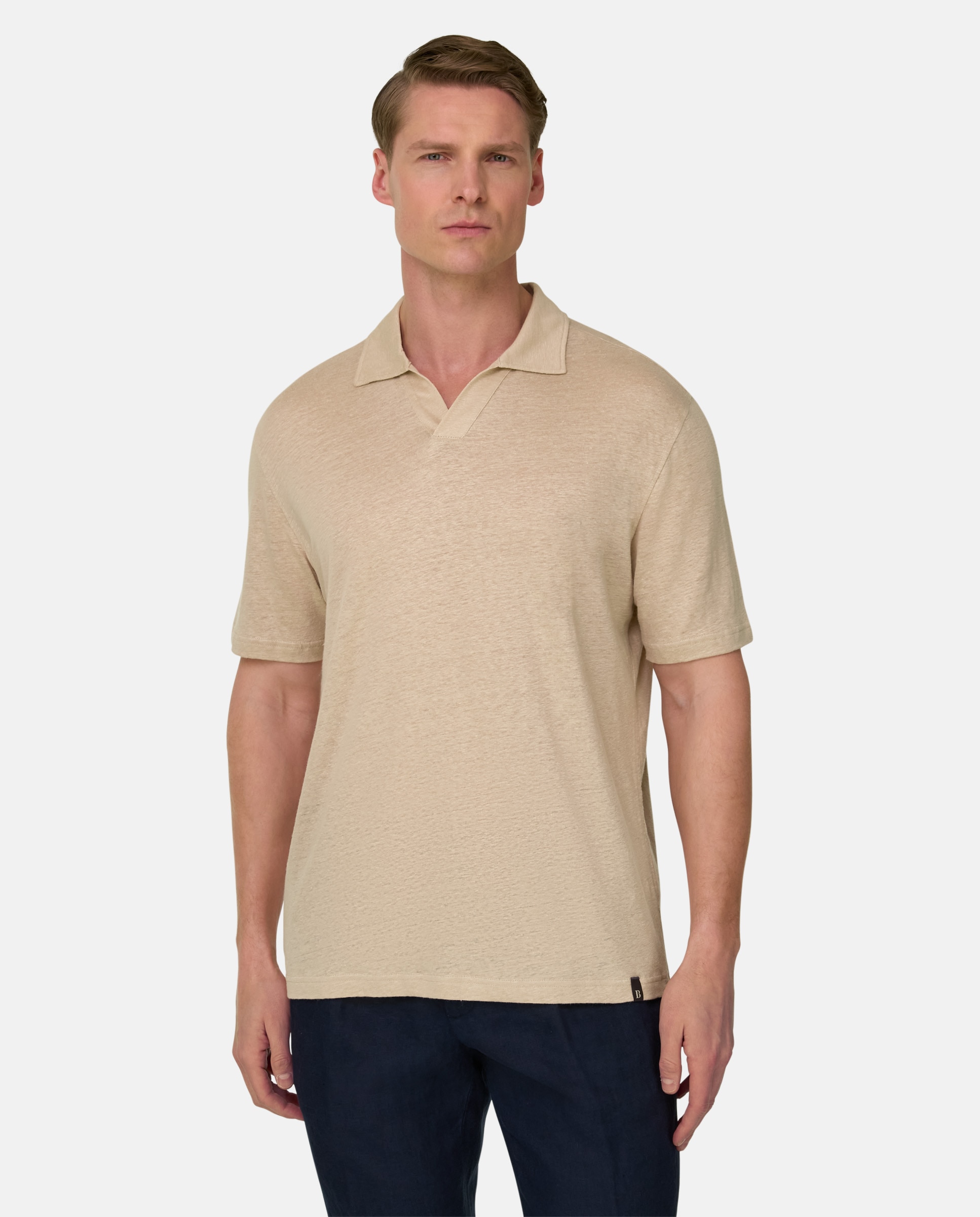 Polo de punto de lino elástico - Boggi Milano - Arena Arena-1