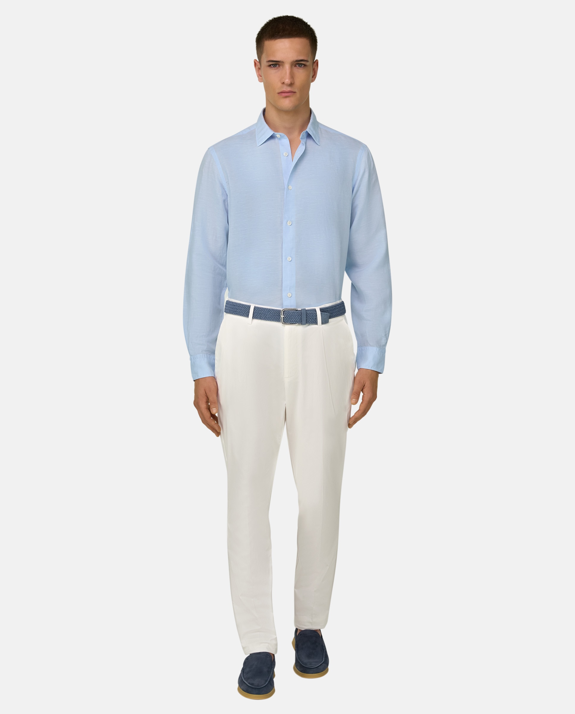 Boggi Milano - Pantalón de algodón.