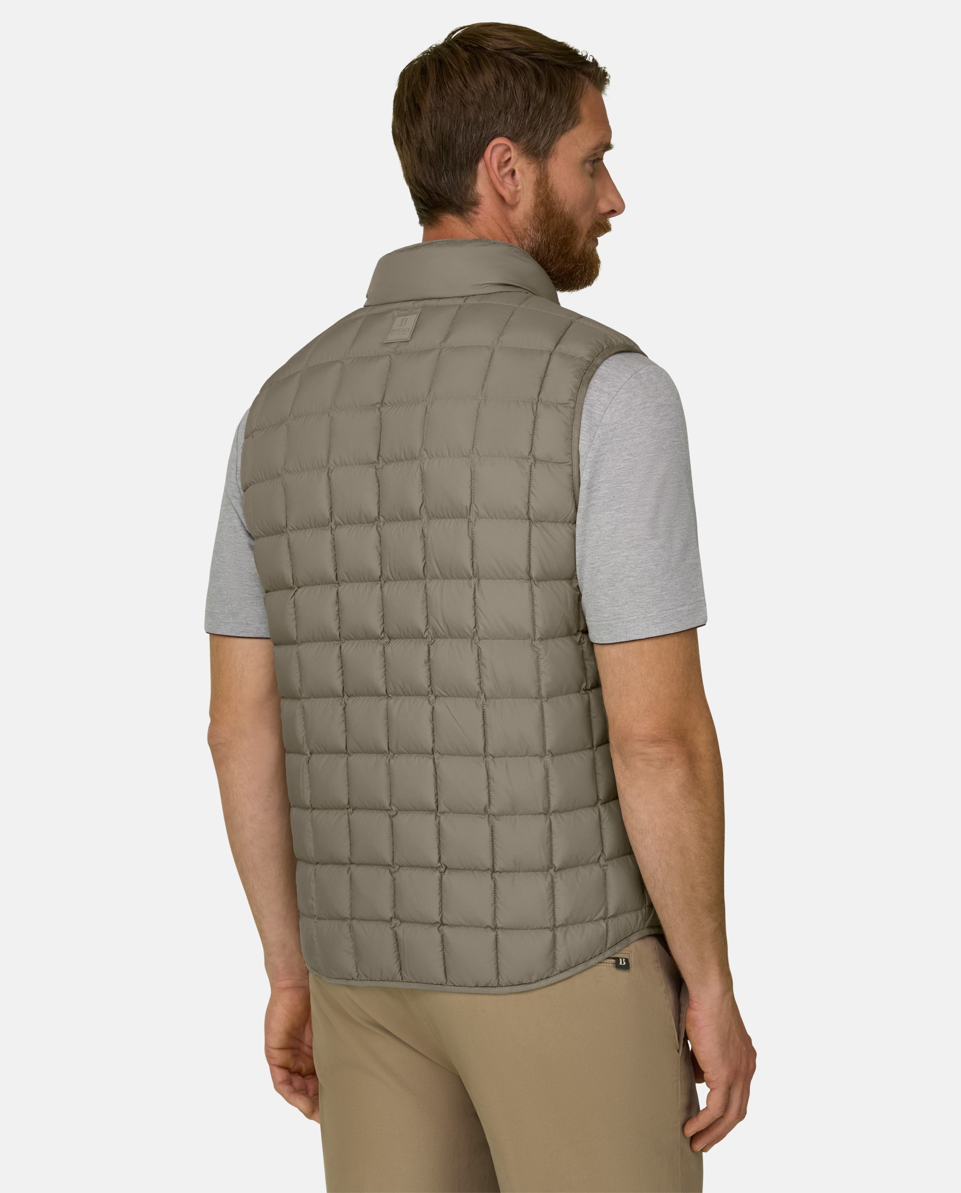 Chaleco en pluma de oca - Boggi Milano - Topo Topo-3