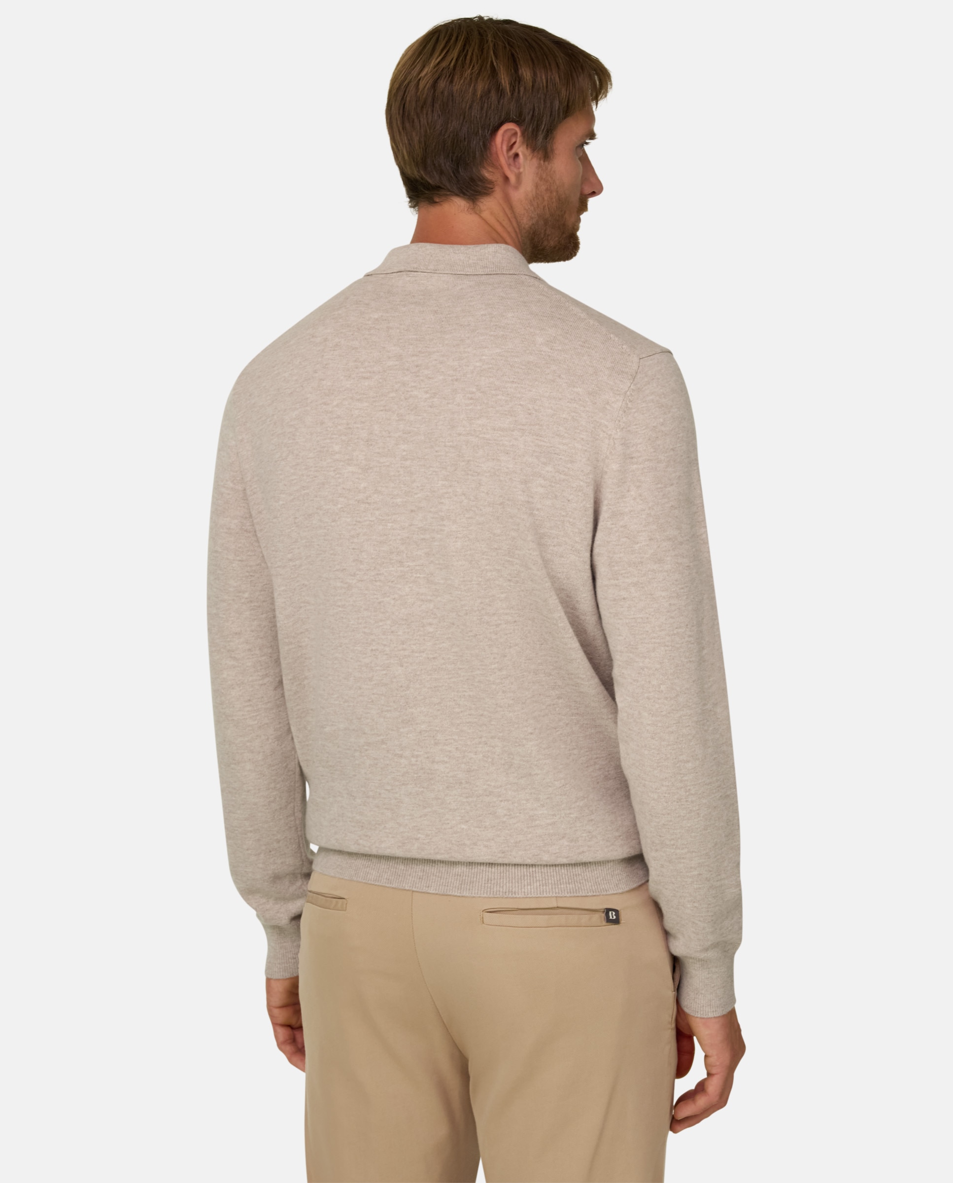 Imagen 3 de Polo de punto en mezcla de cashmere - Boggi Milano - Arena Arena