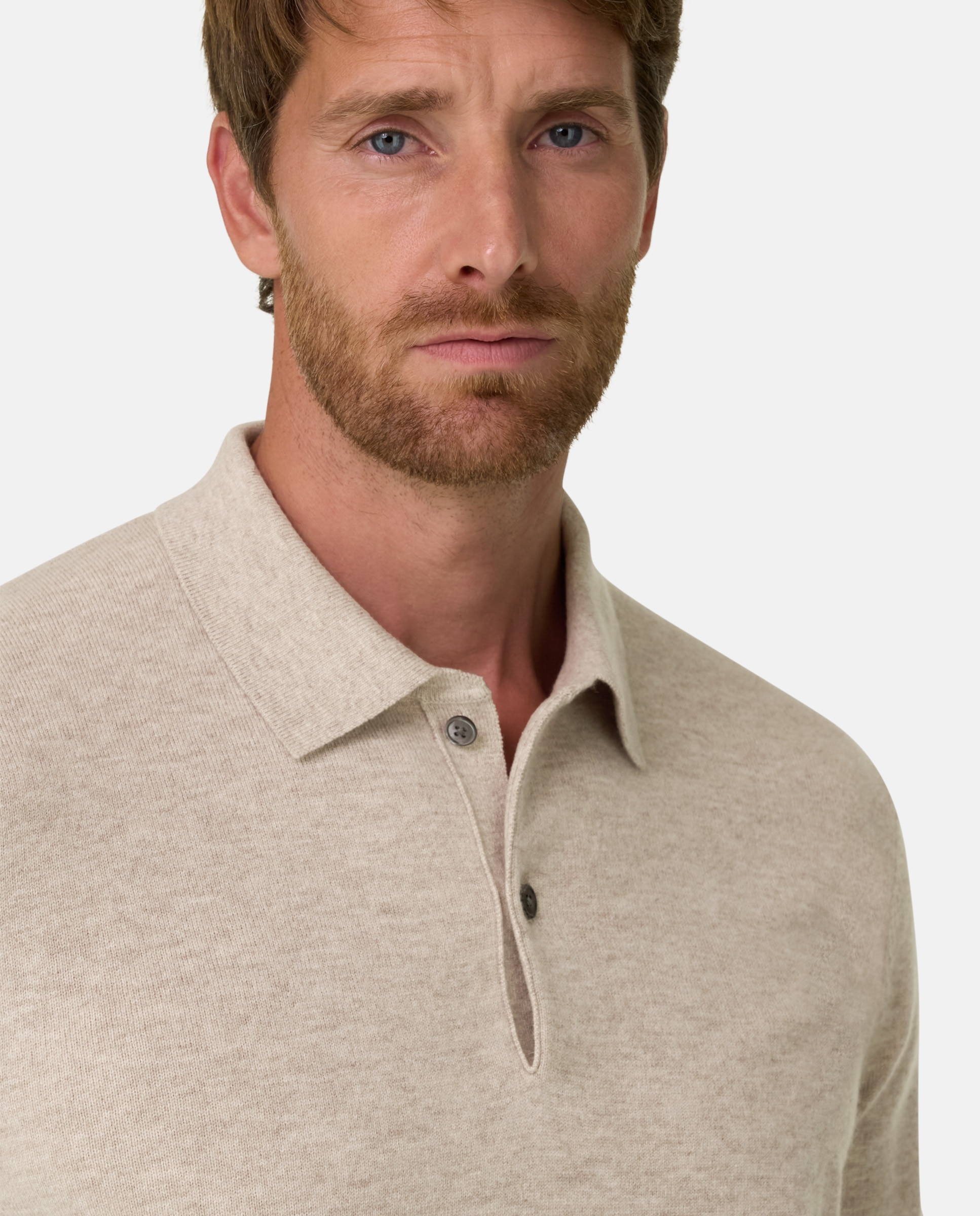 Imagen 4 de Polo de punto en mezcla de cashmere - Boggi Milano - Arena Arena