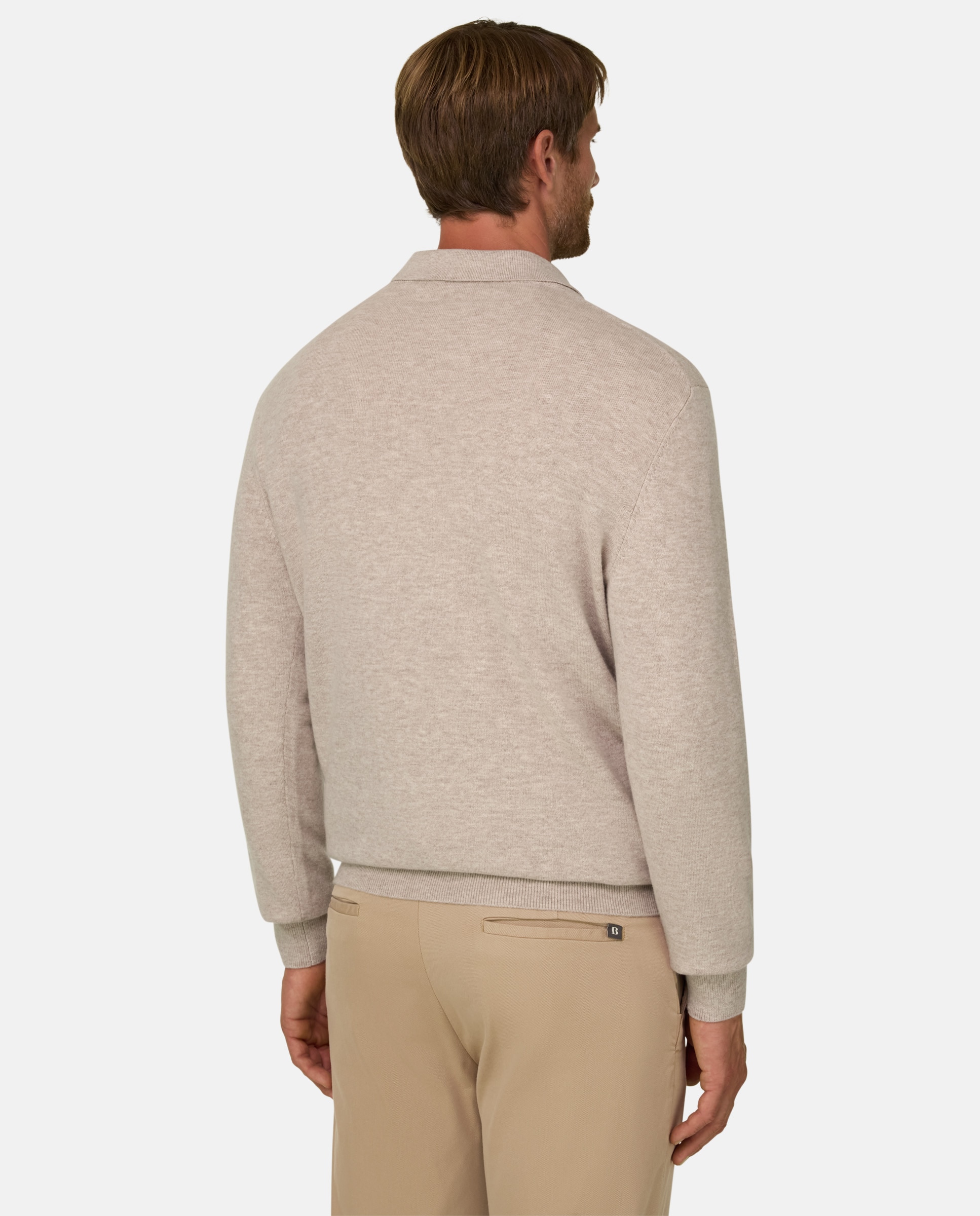 Imagen 3 de Jersey de cuello redondo en mezcla cashmere - Boggi Milano - Arena Arena