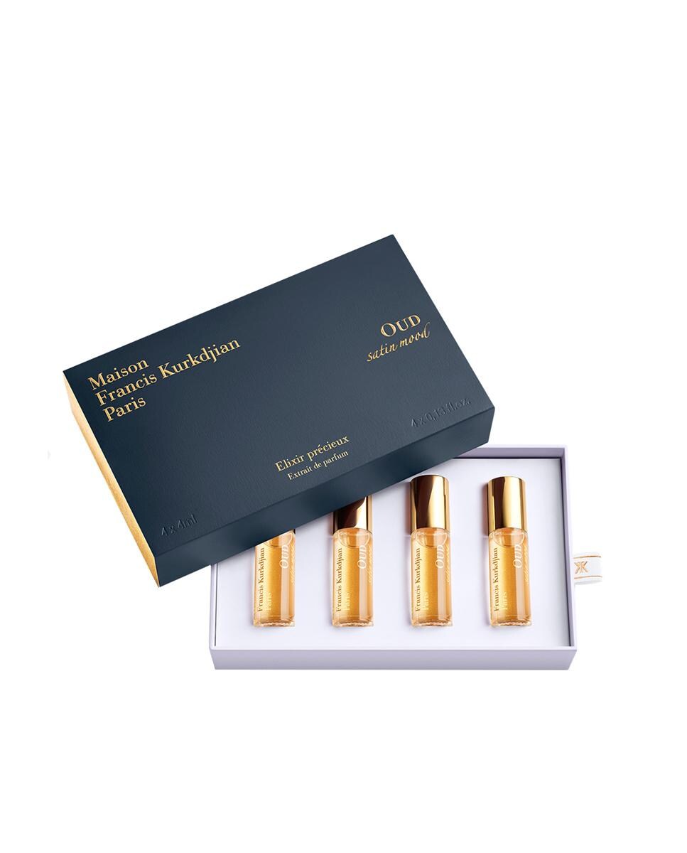 Eau de Parfum Oud Satin Mood Extrait Roll-On 4*4ml Maison Francis