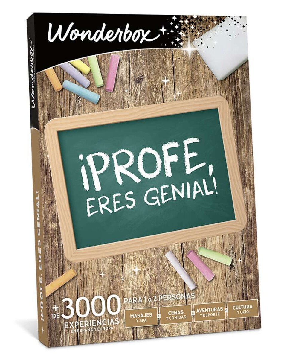 WONDERBOX Profe ¡eres genial! 1
