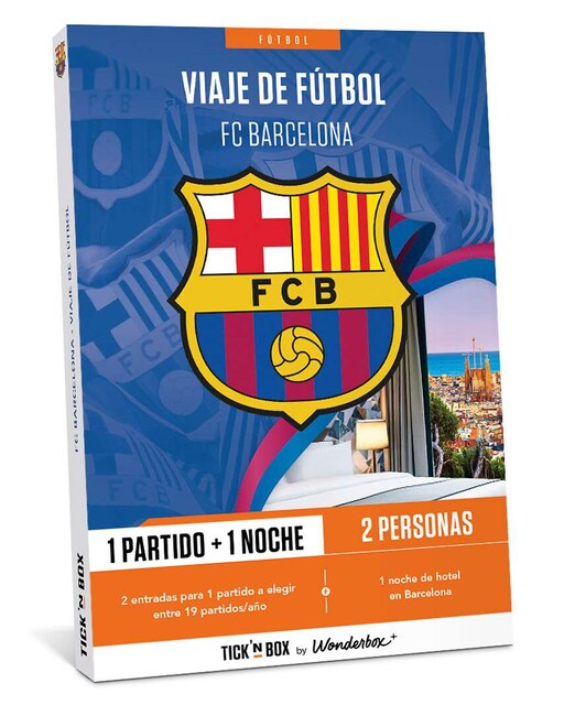 Imagen 0 de WONDERBOX FC Barcelona - 1 partido + 1 noche