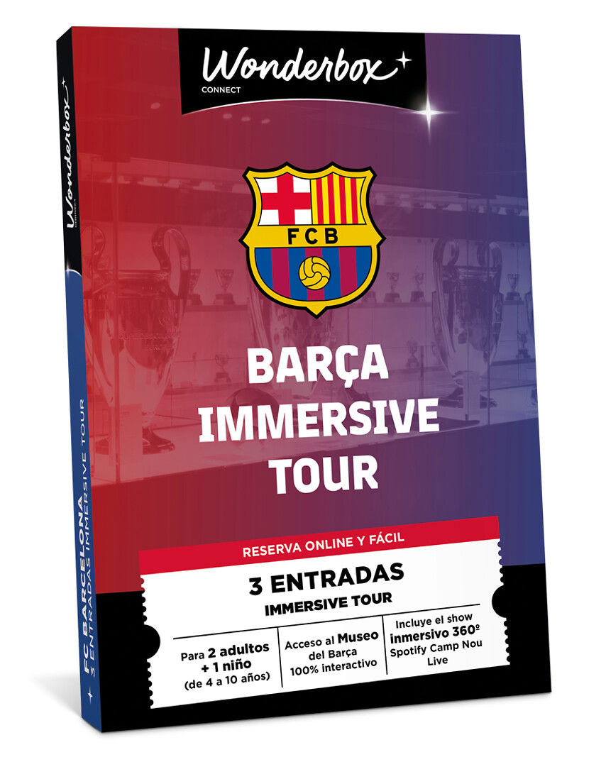 Imagen 1 de WONDERBOX FC Barcelona Museo - 2 adultos + 1 ni�o
