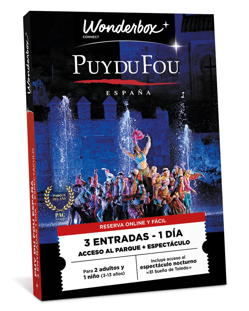 Imagen 1 de WONDERBOX Puy du Fou Espa�a Parque y Espect�culo - 2 Adultos y 1 Ni�o