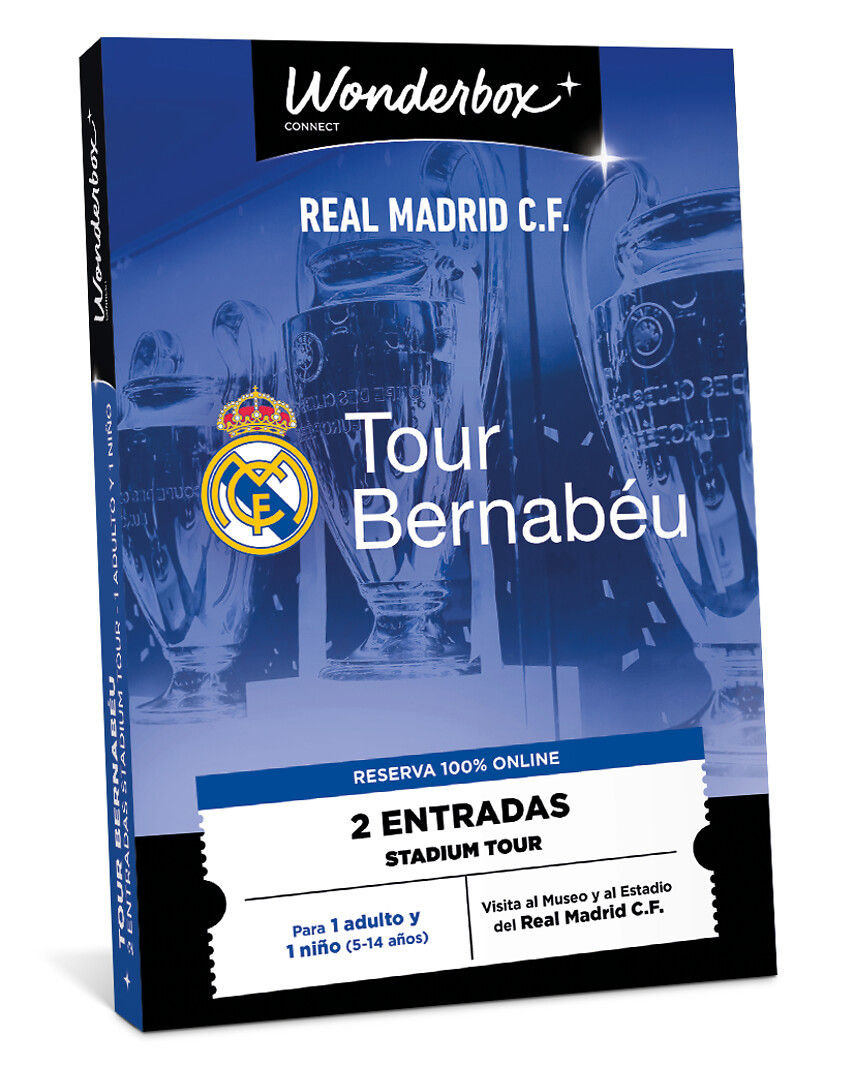 Imagen 1 de WONDERBOX Real Madrid Fam�lia - 1 adulto + 1 ni�o