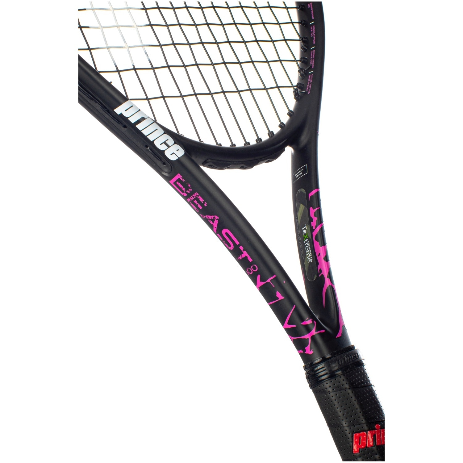 Raqueta de tenis de mujer BEAST PINK 265 g sin encordar Prince - Rosa Rosa-4