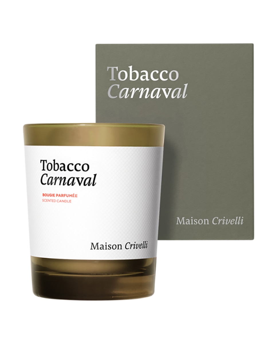 Vela aromática Tobacco Carnaval Extrait Candle 190 gr Maison Crivelli (Isolée) 2