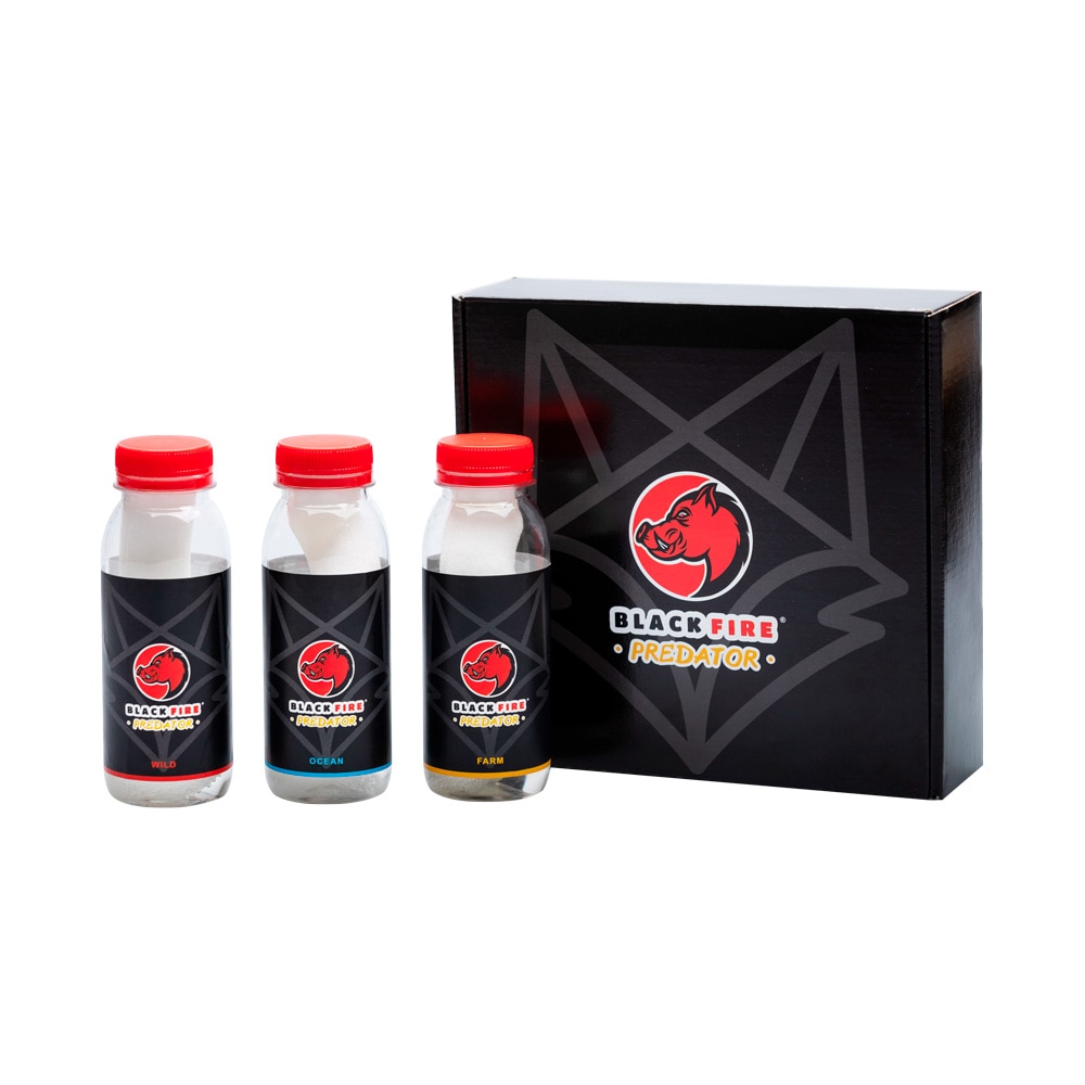 Imagen 2 de Pack de 3 botellas de aroma Black Fire - Cristal Cristal