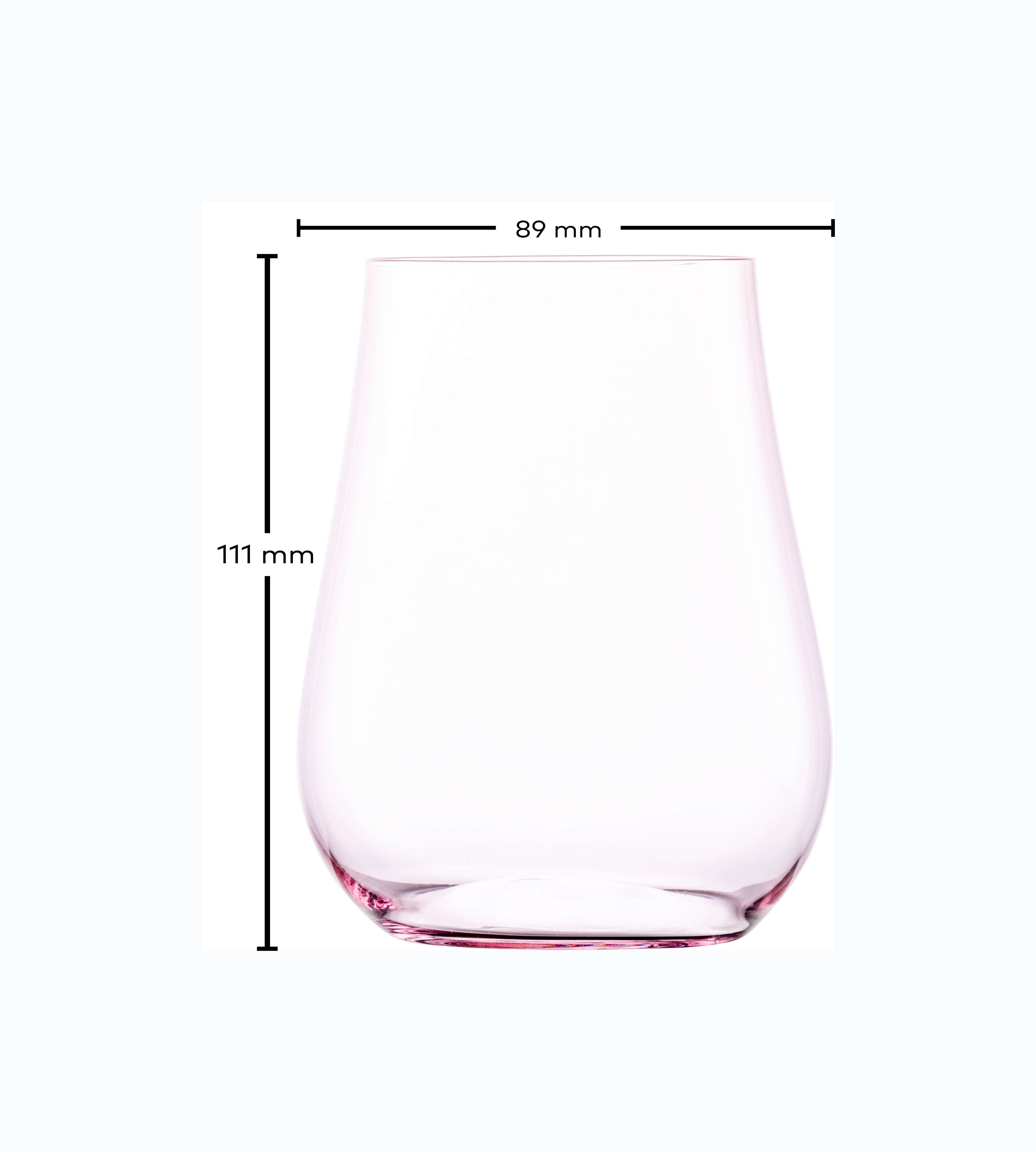 Imagen 5 de Vaso de agua Allround rosado Kolibri Schott Zwiesel - Cristal Cristal