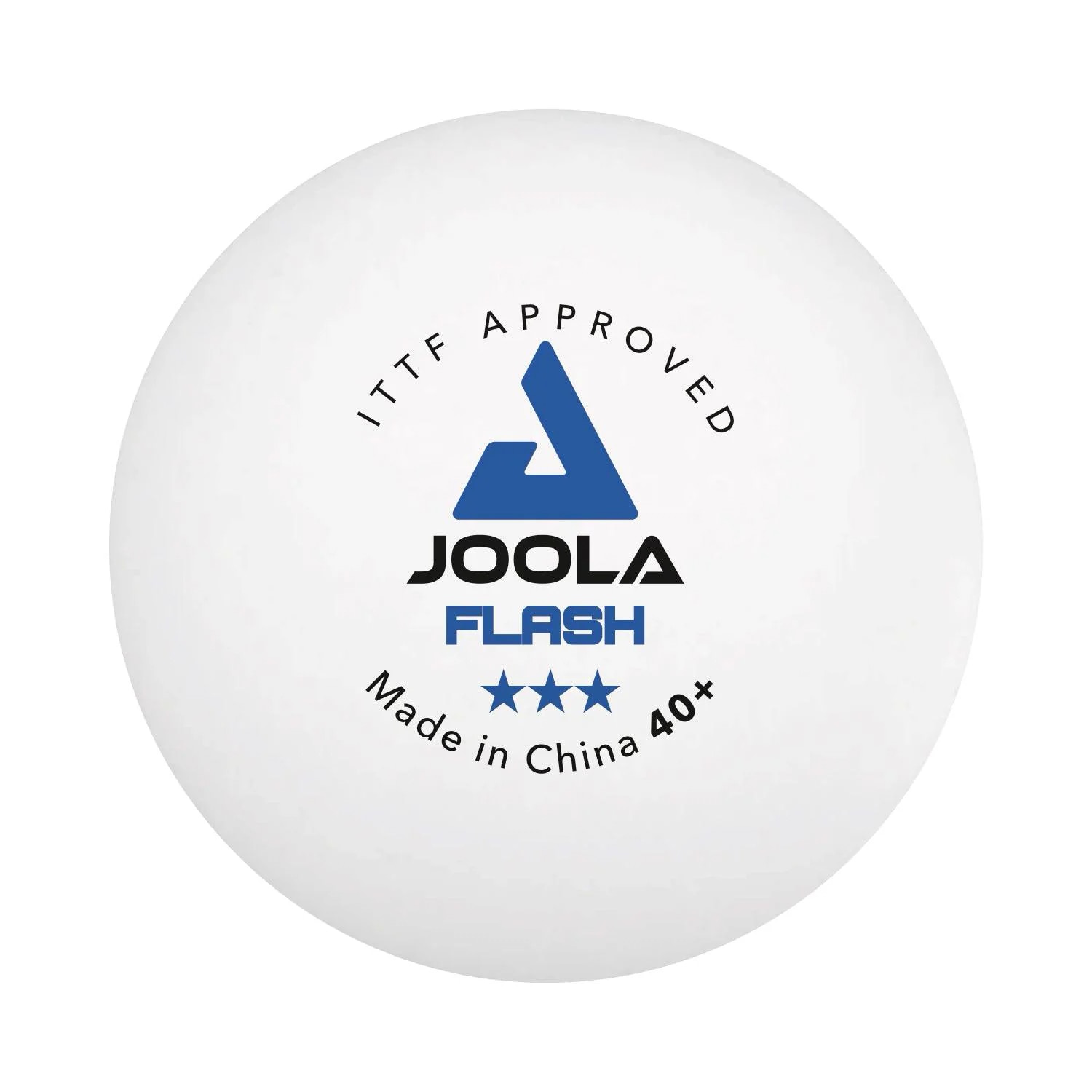 Pelotas de tenis de mesa Flash 40+ blancas 72 unidades Joola - Blanco Blanco-3
