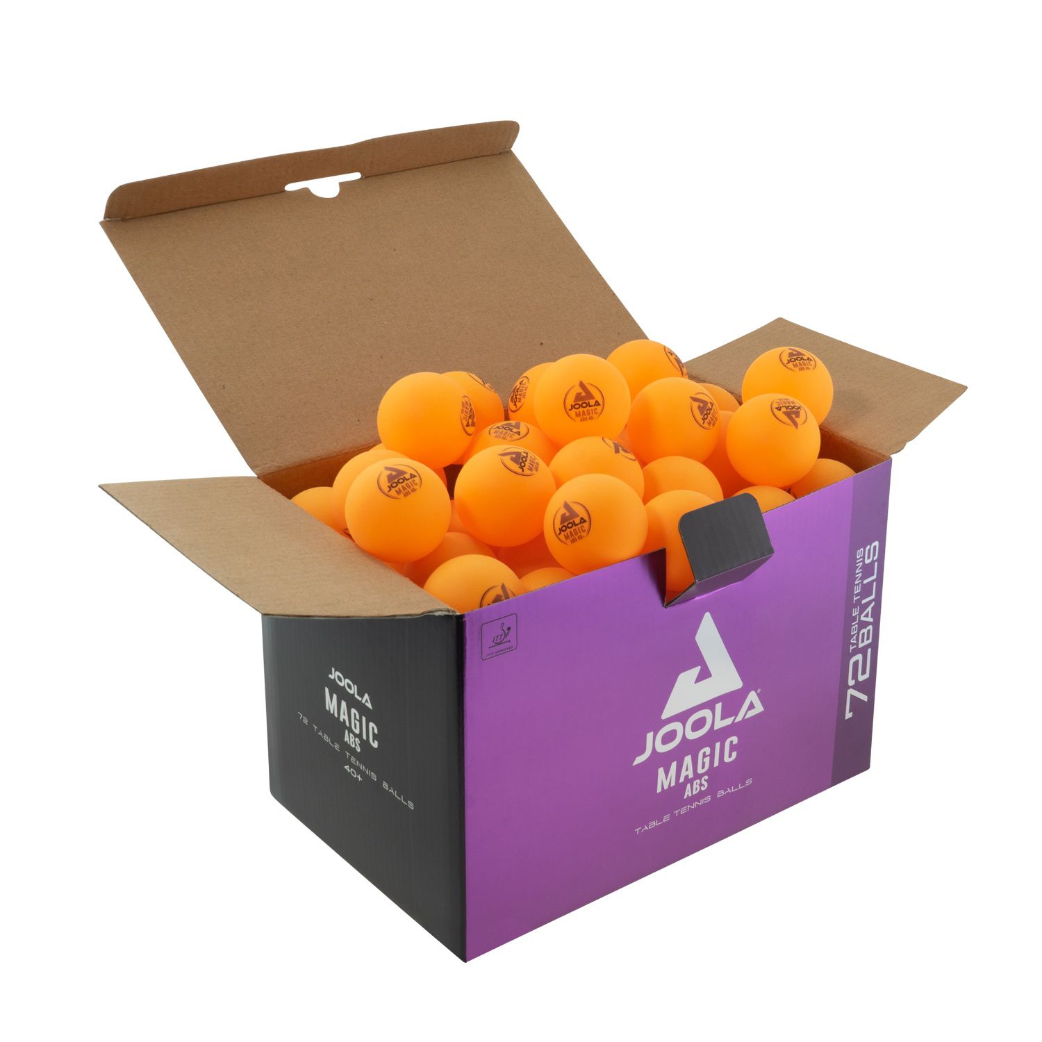 Pelotas de tenis de mesa Magic ABS 40+ naranjas 72 unidades Joola - Naranja Naranja-2