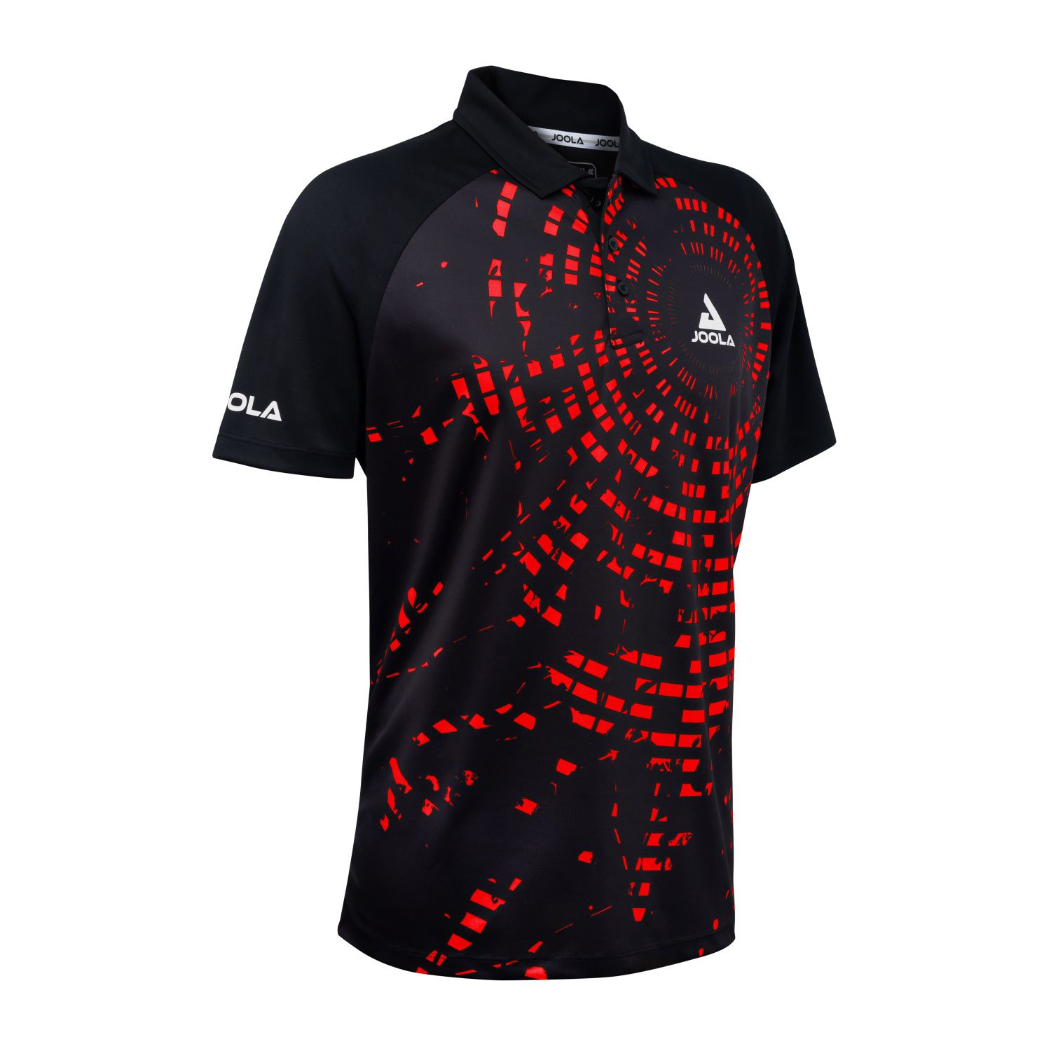 Polo de tenis de mesa de hombre CENTRELA Joola - Rojo Rojo-3