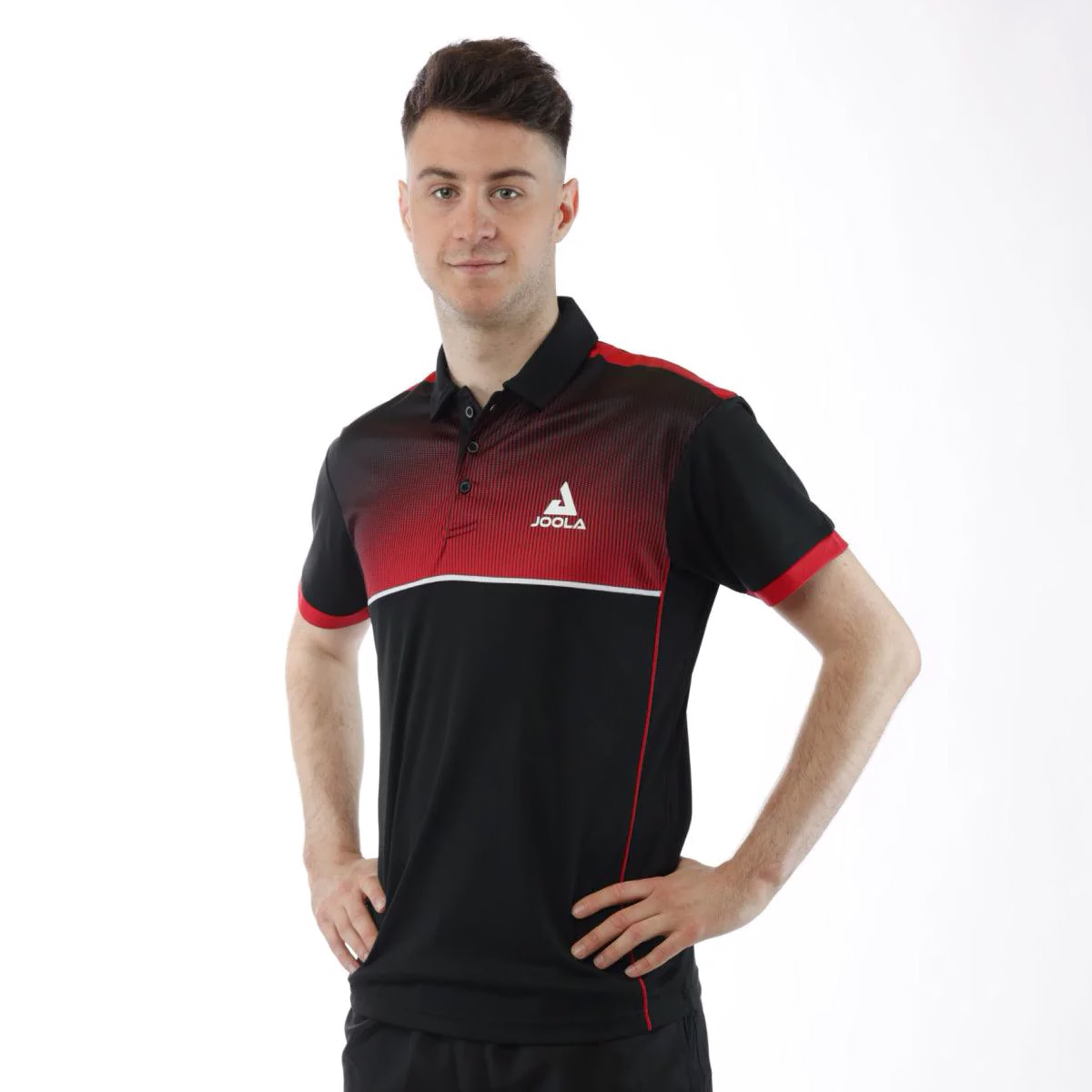 Imagen 4 de Polo de tenis de mesa de hombre EDGE Joola - Rojo Rojo