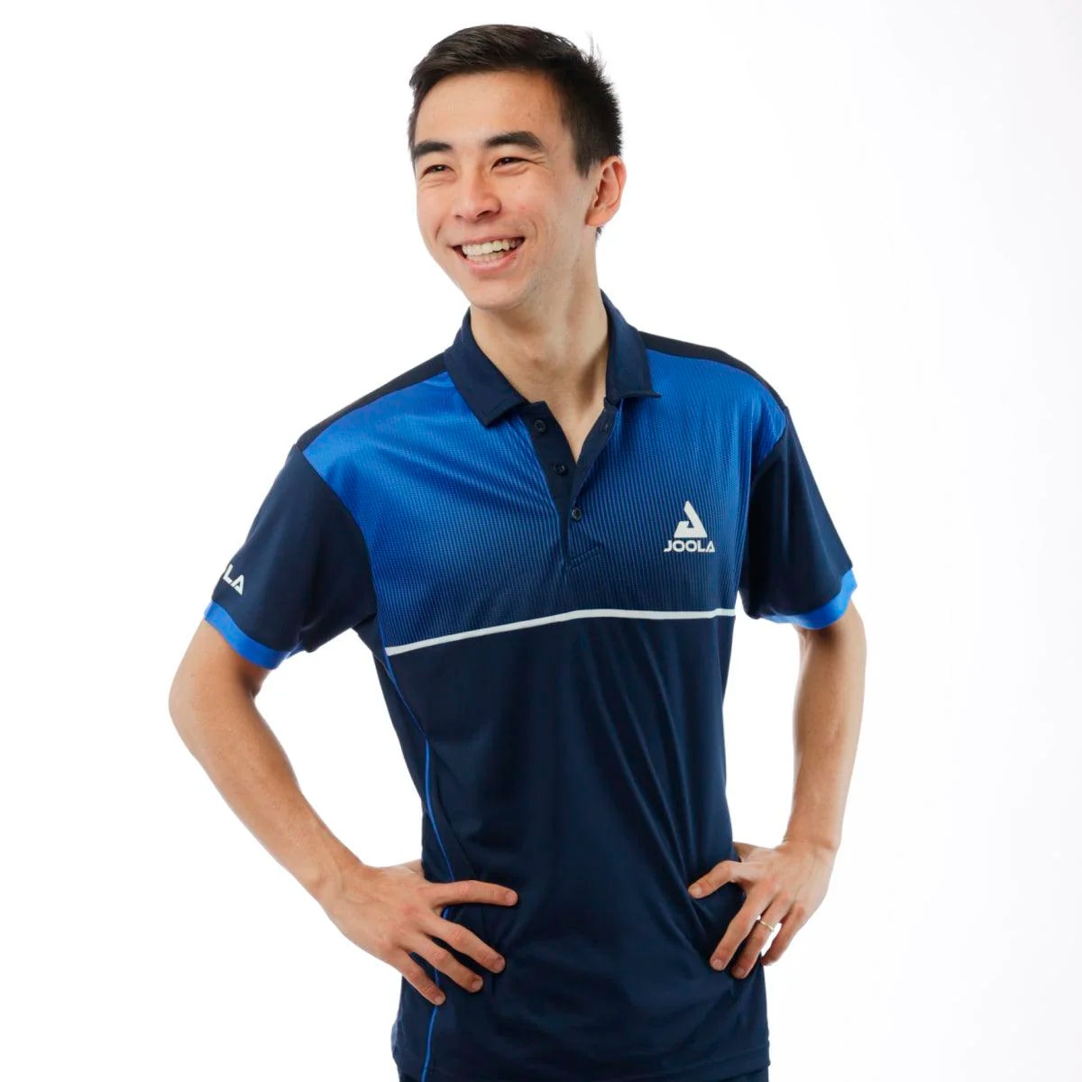 Imagen 4 de Polo de tenis de mesa de hombre EDGE Joola - Azul Azul