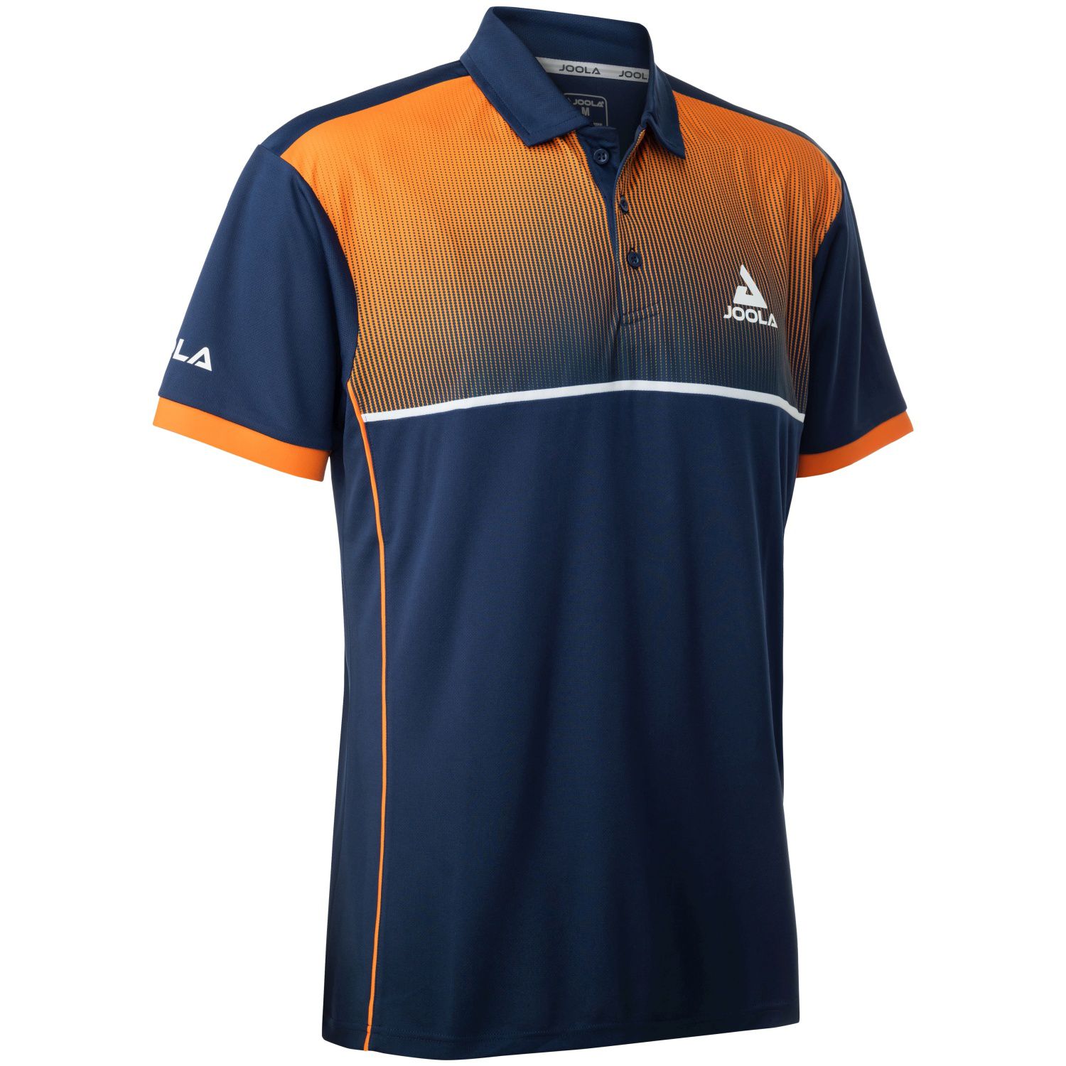 Imagen 3 de Polo de tenis de mesa de hombre EDGE Joola - Azul marino / Naranja Azul marino / Naranja