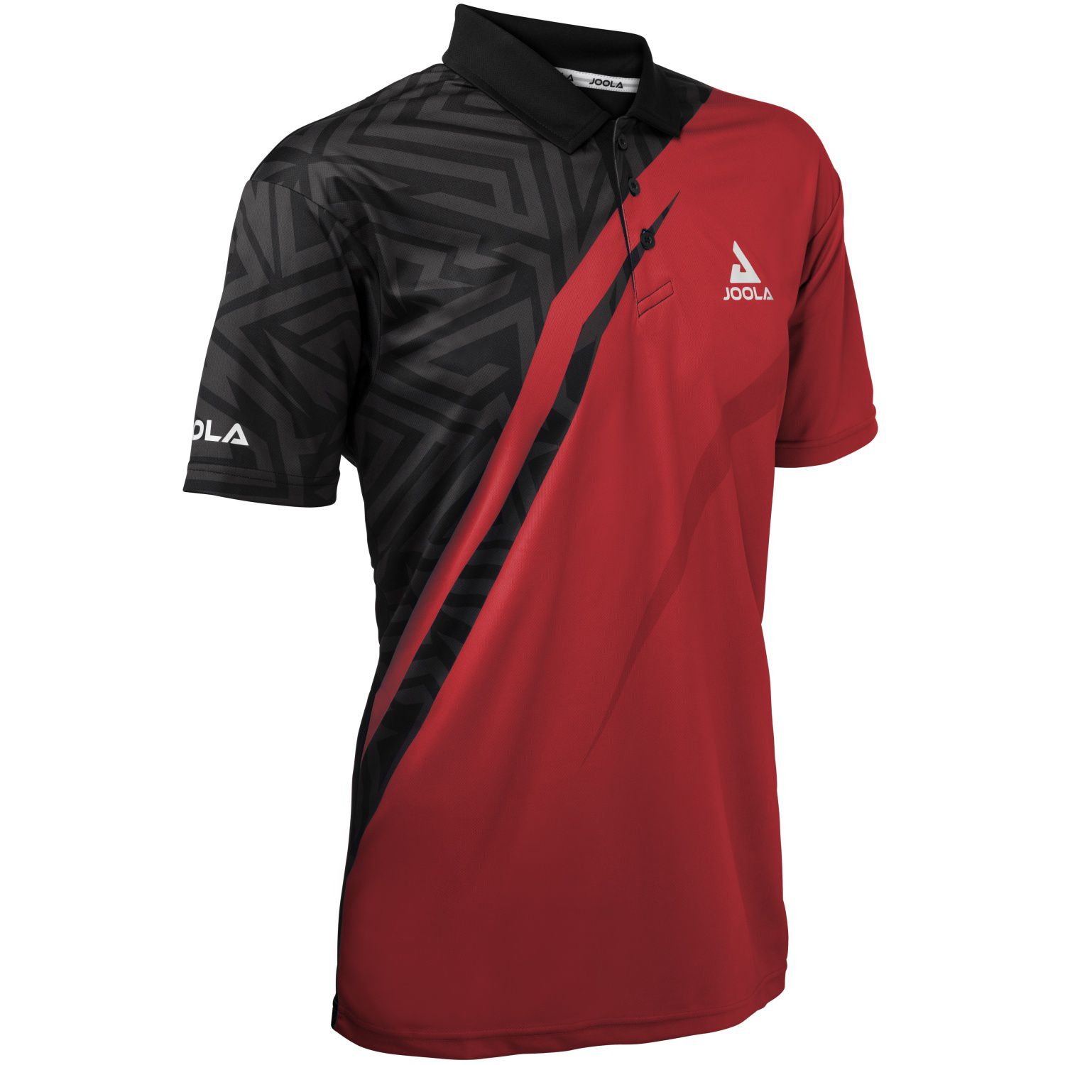 Polo de tenis de mesa de hombre SYNERGY Joola - Rojo Rojo-3