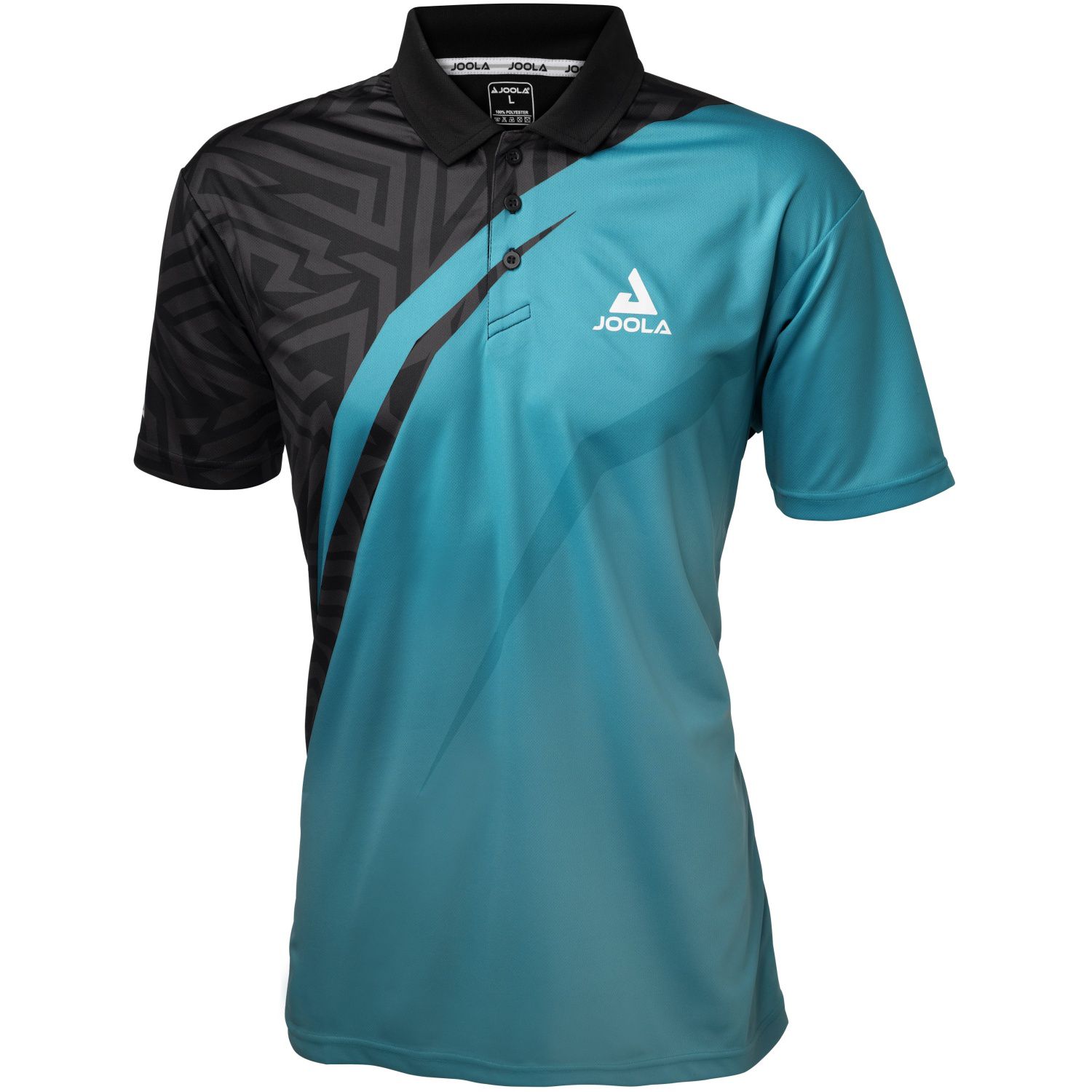 Polo de tenis de mesa de hombre SYNERGY Joola - Azul Turquesa Azul Turquesa-1
