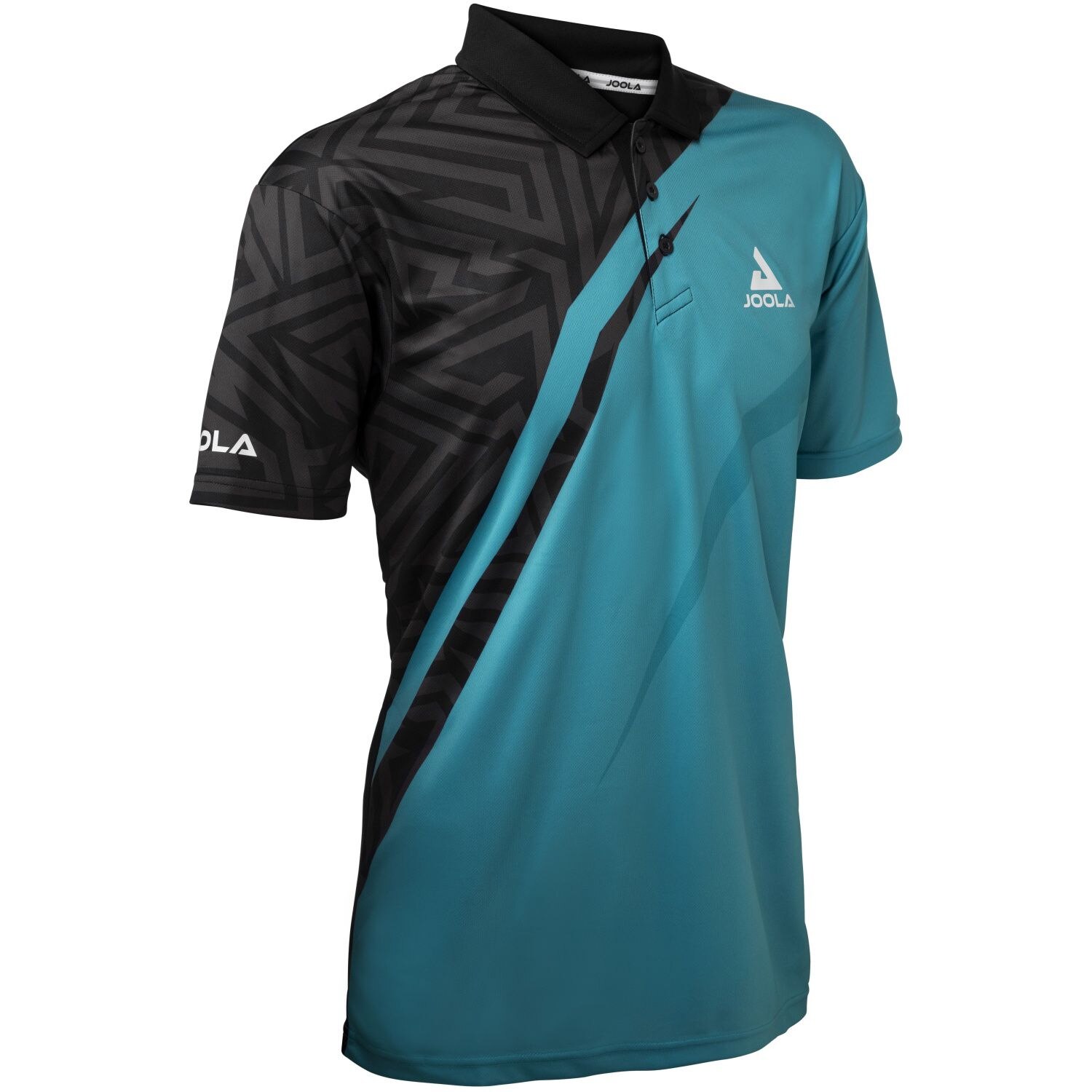 Polo de tenis de mesa de hombre SYNERGY Joola - Azul Turquesa Azul Turquesa-3