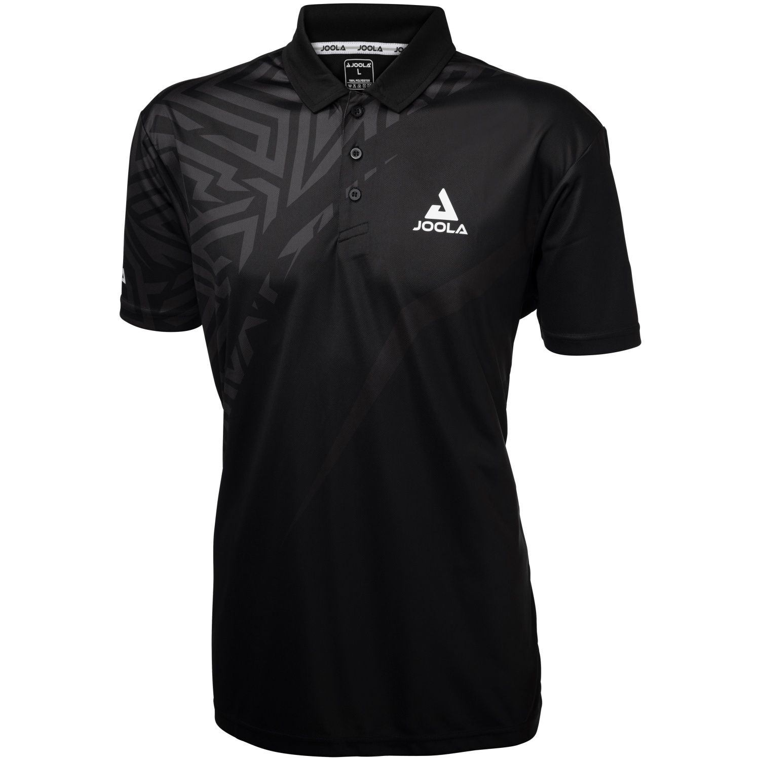 Polo de tenis de mesa de hombre SYNERGY Joola - Negro Negro-1