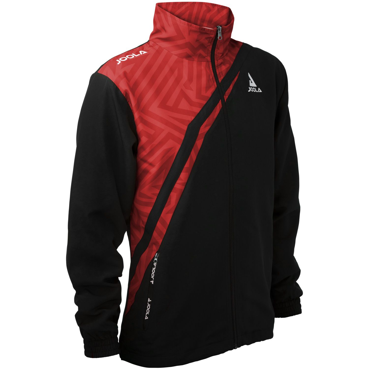 Sudadera de tenis de mesa unisex CHANDAL SYNERGY Joola - Negro / Rojo Negro / Rojo-3