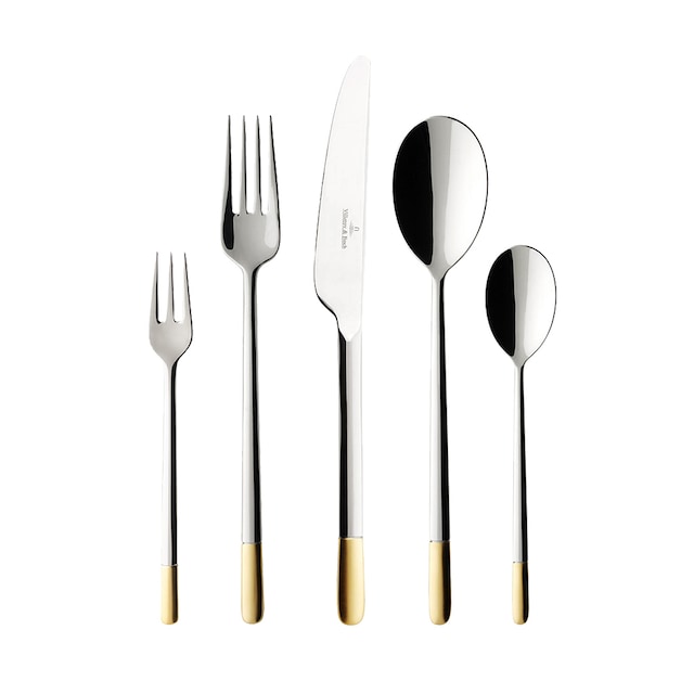 Imagen 0 de Cubertería de 30 piezas Ella con oro Villeroy & Boch
