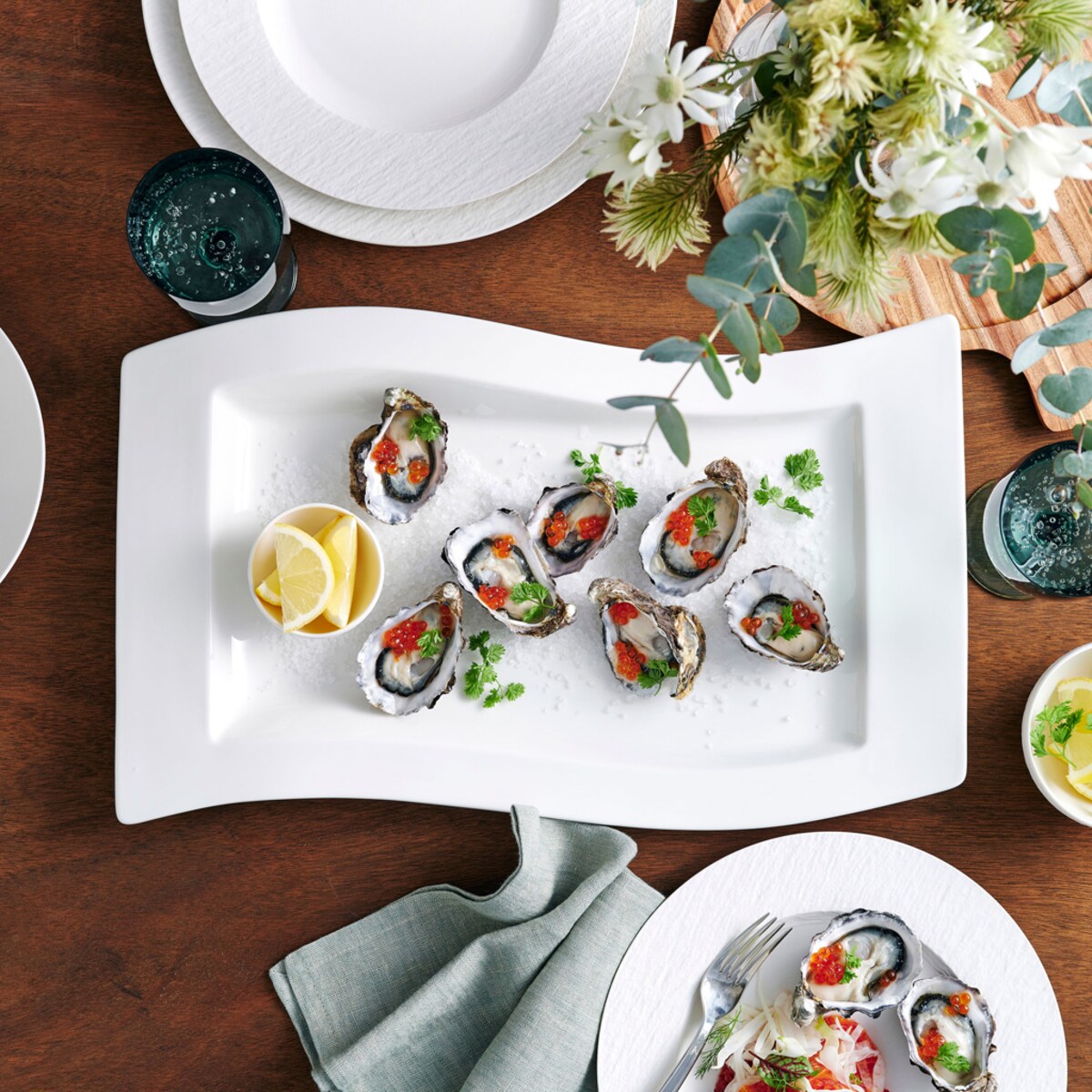 Fuente de servir New Wave Villeroy & Boch Blanco-3