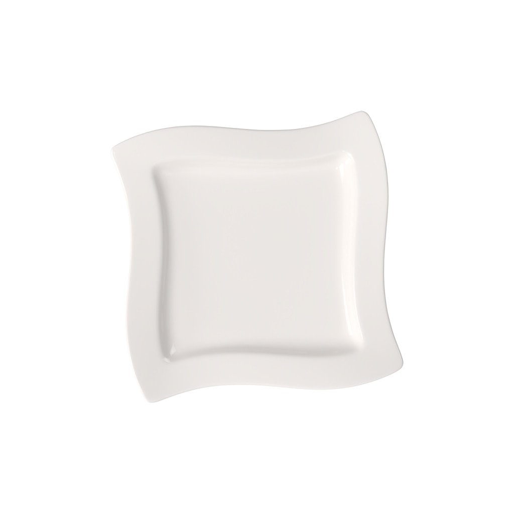 Plato de postre cuadrado New Wave Villeroy & Boch - Blanco Blanco-1