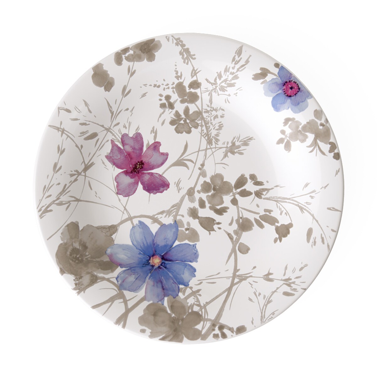 Plateau à Fruits Villeroy & Boch Mariefleur Basic - Porcelaine Premium - Diamètre 21 Cm