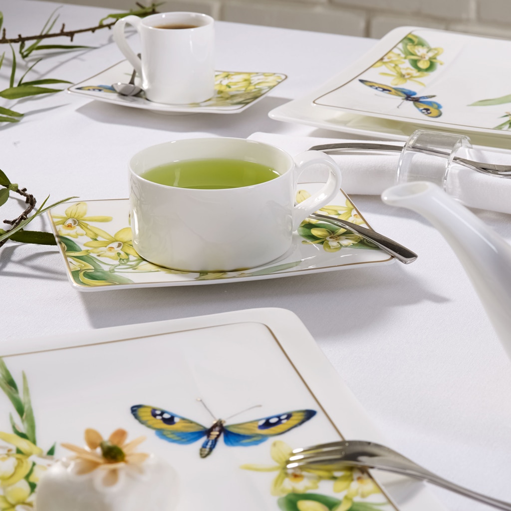 Plato para tazas de té Amazonía Villeroy & Boch Multicolor · El
