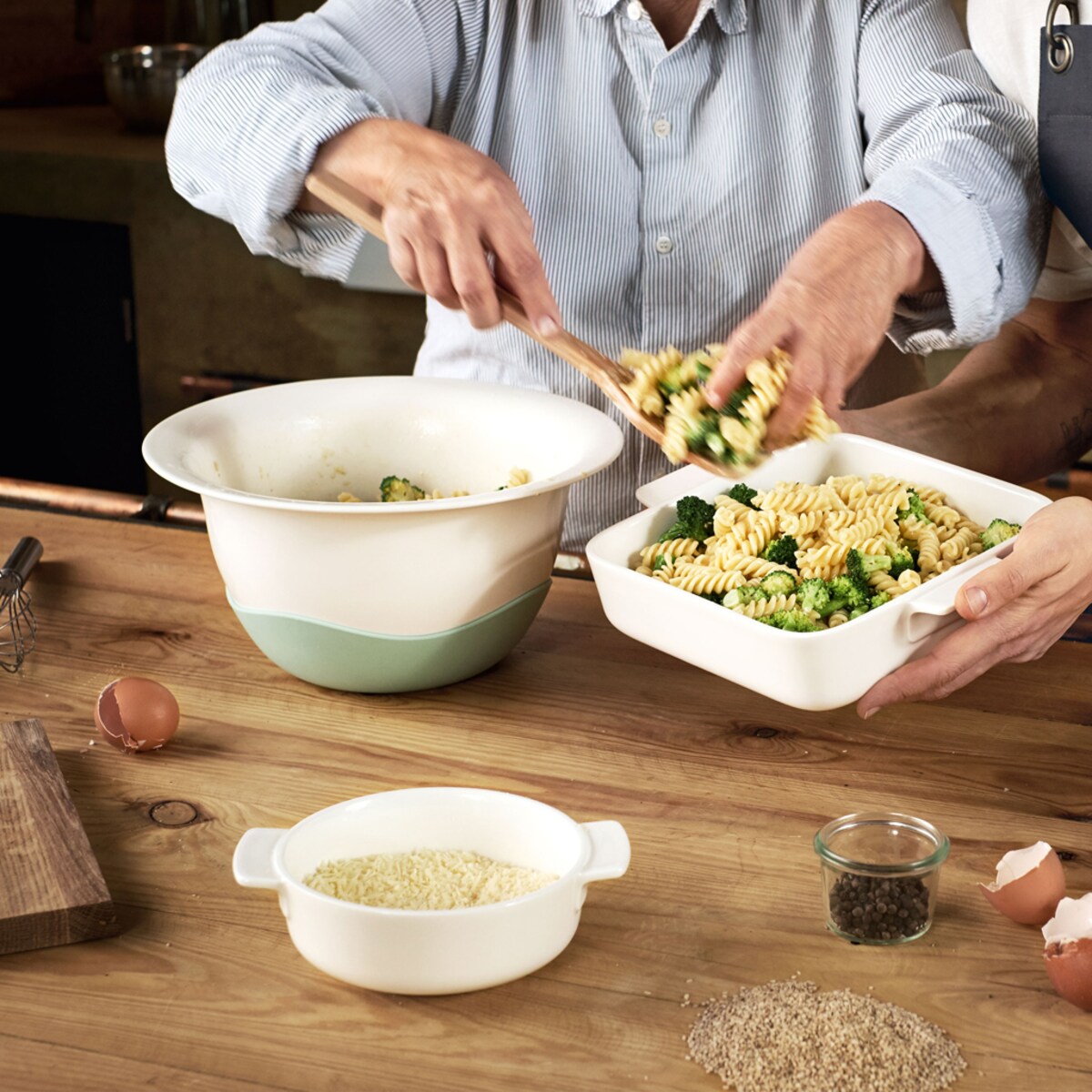 Fuente para horno redonda Clever Cooking Villeroy & Boch Blanco-4