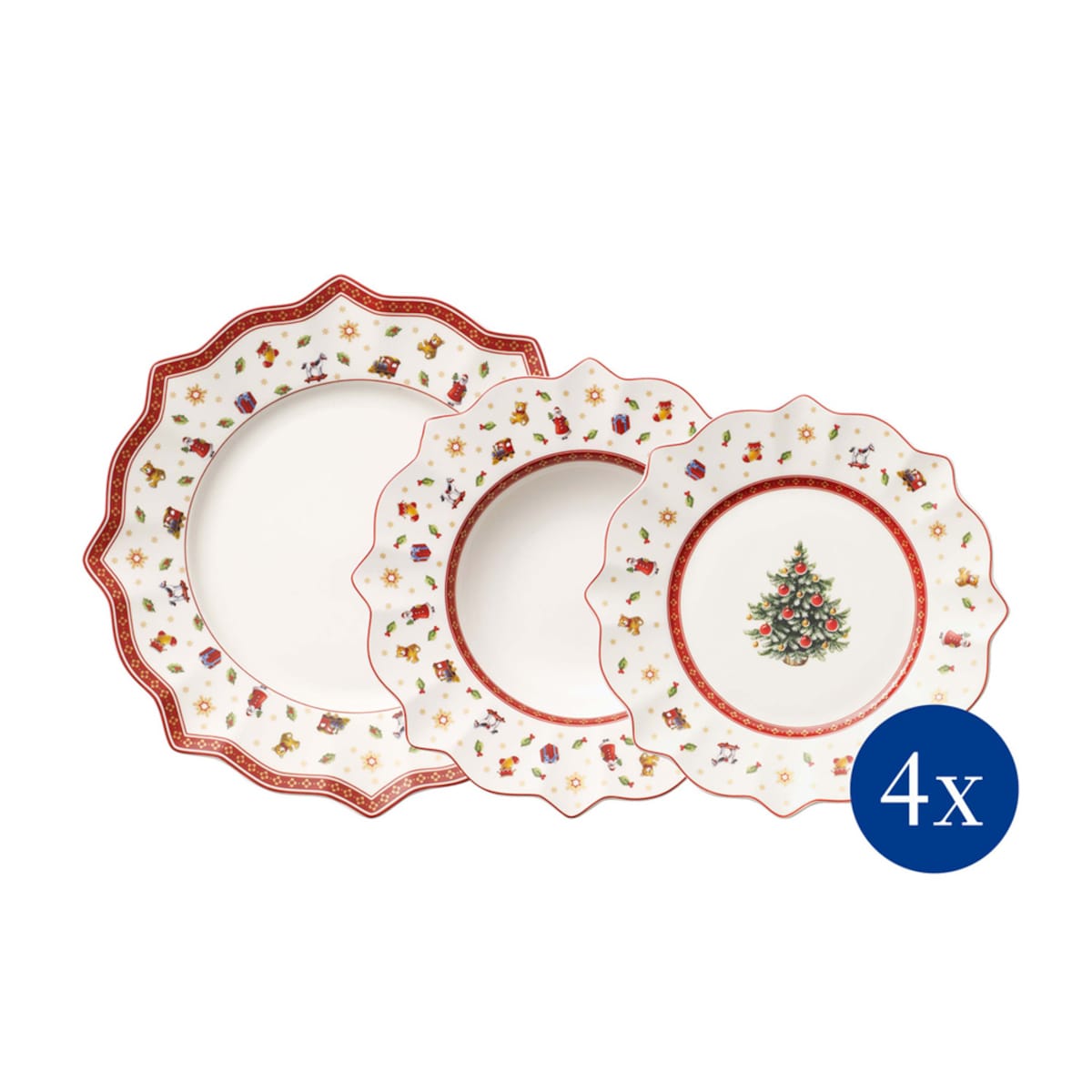 Vajilla de 12 piezas Navidad Toy's Delight Villeroy Boch