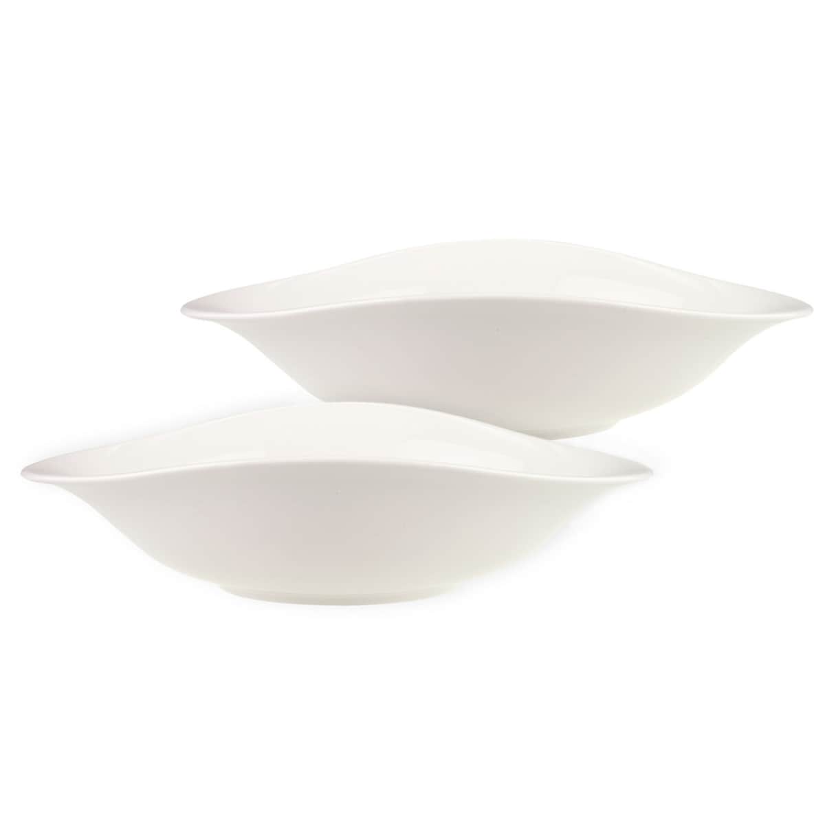 Set de 2 fuentes para pasta Vapiano Villeroy & Boch Blanco-2