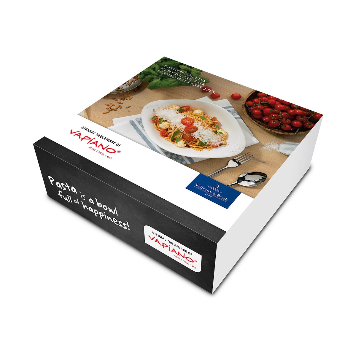 Set de 2 fuentes para pasta Vapiano Villeroy & Boch Blanco-4